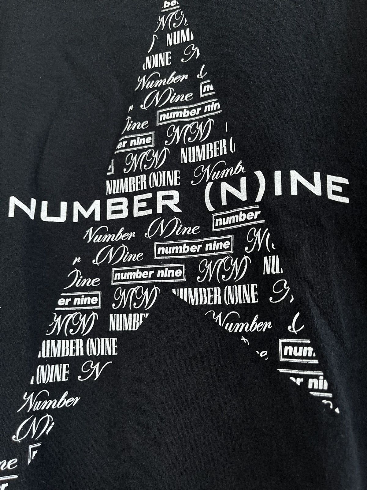 Number (N)ine NUMBER (N)INE MARLBORO POEM STAR JAPANESE T-SHIRT Size US M / EU 48-50 / 2 - 5 Thumbnail