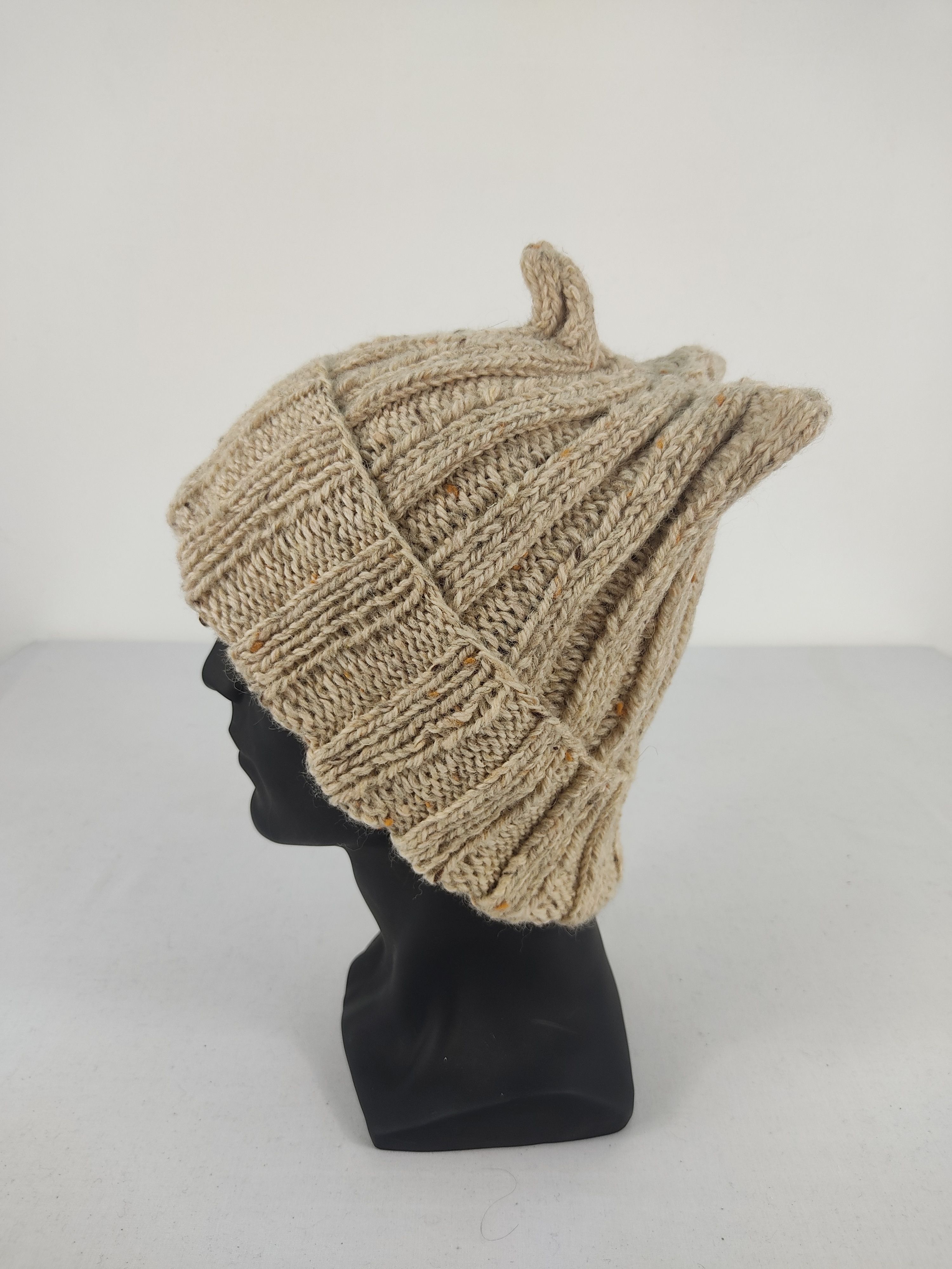 Japanese Brand × Vintage Japanese Brand Horn Beanie / Snow Hat / Snow Cap Size ONE SIZE - 2 Thumbnail