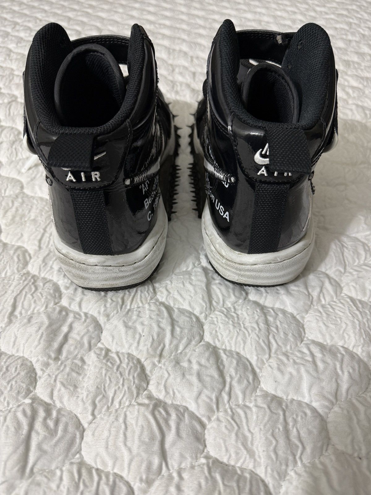 Nike × Off-White Off White Nike Air Force 1 Mid SP “Sheed” Size US 9 / EU 42 - 3 Thumbnail