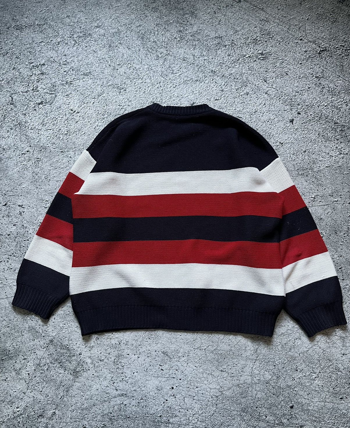 Lacoste × Vintage 90s Lacoste vintage wool knit sweater Size US L / EU 52-54 / 3 - 5 Thumbnail