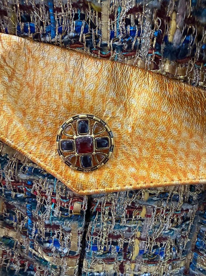 Chanel Chanel Tweed coat Size XXS / US 00 / IT 34 - 3 Thumbnail