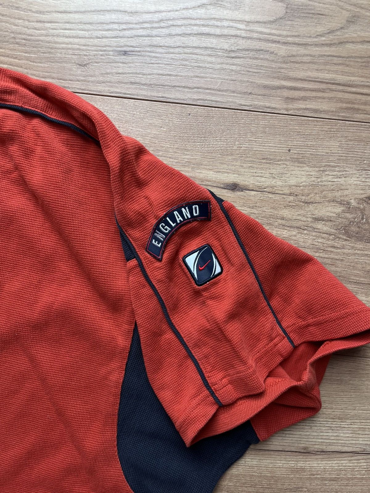 Nike 90’s NIKE TEAM ENGLAND RUGBY SWOOSH LOGO POLO TEE Y2K RETRO Size US XXL / EU 58 / 5 - 4 Thumbnail