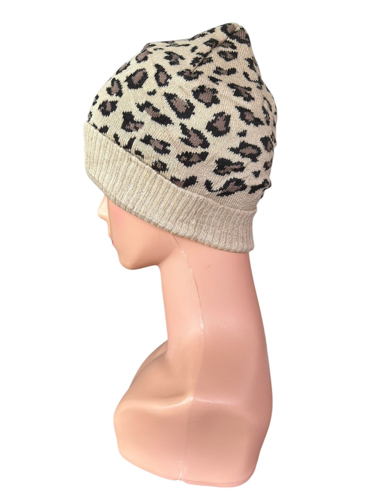 Japanese Brand × Kapital × Vintage Leopard Japanese Style Beanie Hats Size ONE SIZE - 5 Thumbnail