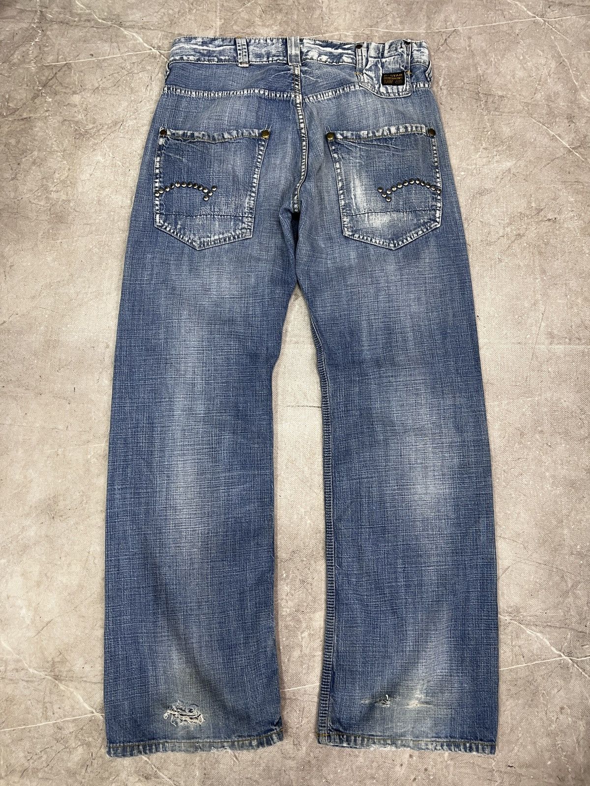 G-Star G star raw distressed y2k archive jeans hype Size US 30 / EU 46 - 1 Thumbnail