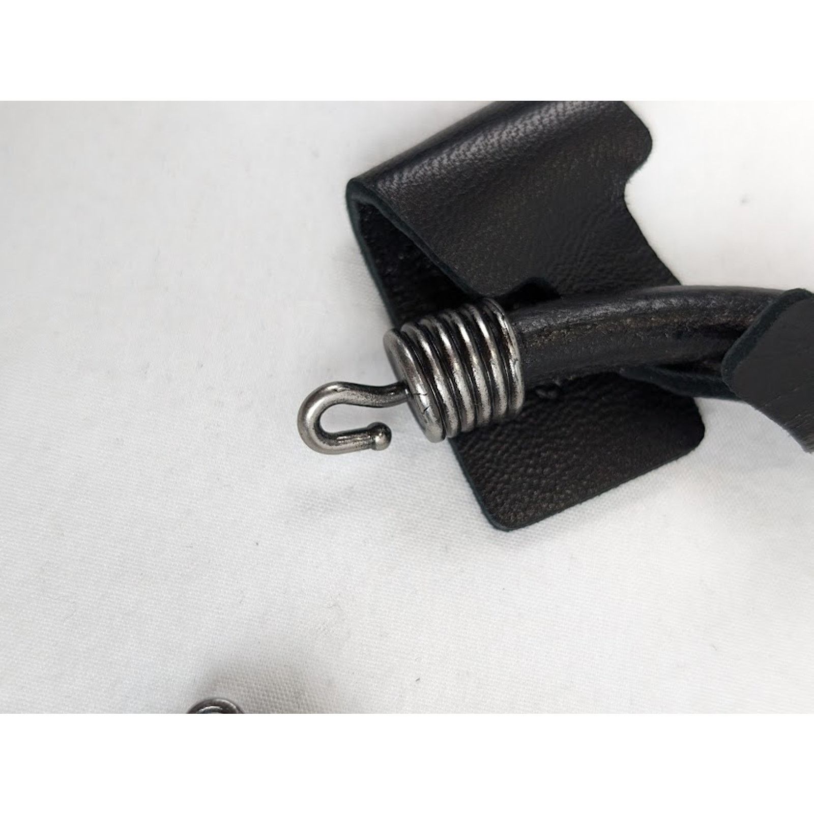 Saint Laurent Paris o1rshd1 Size: M / Beaded Cord Bracelet in Leather & Metal Size ONE SIZE - 6 Thumbnail