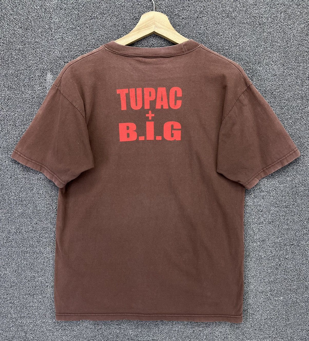 Band Tees Vintage Tupac Shakur x The Notorious Big Rapp Tees T Shirts Size US M / EU 48-50 / 2 - 9 Thumbnail