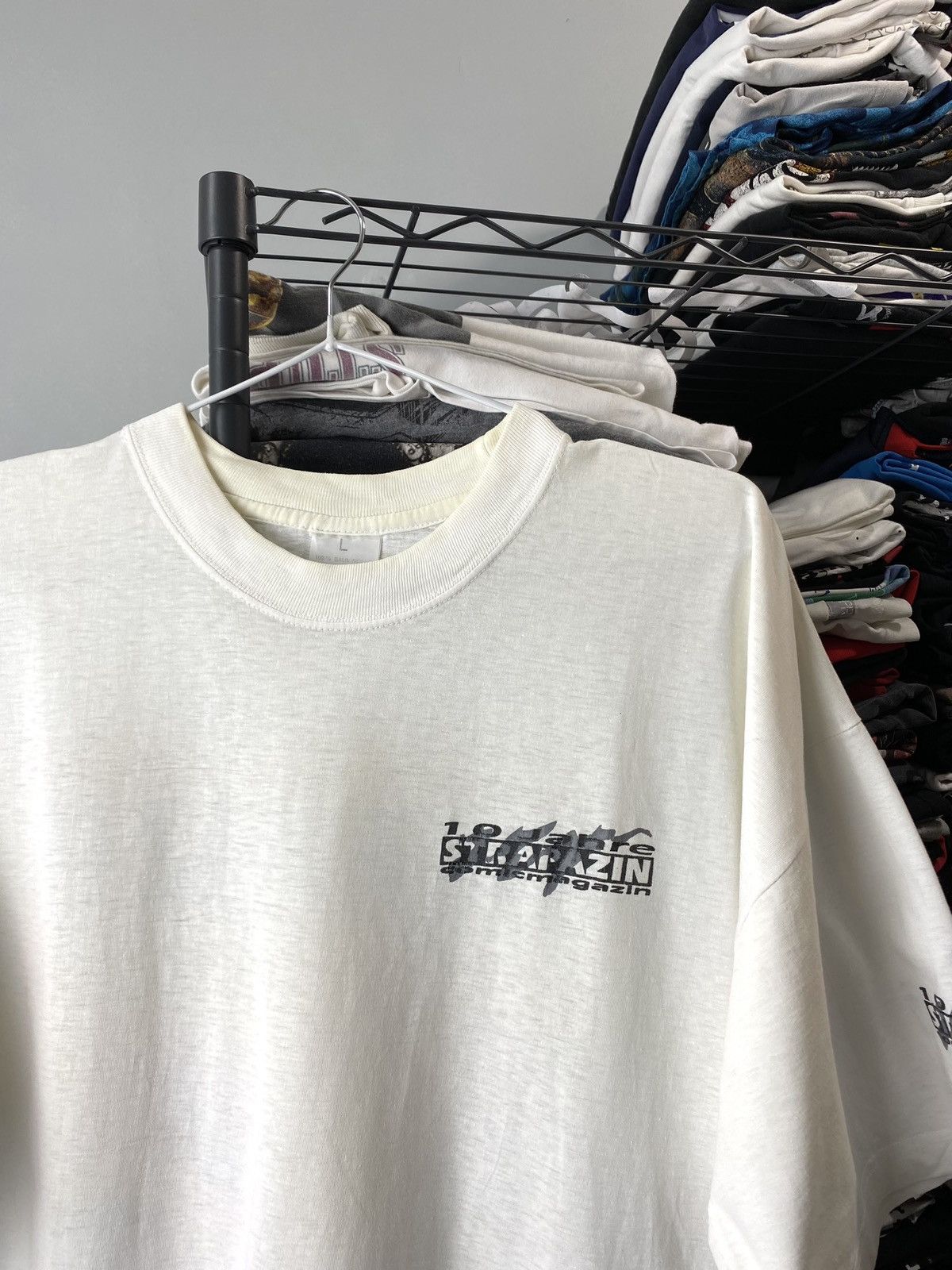 Band Tees × TALKING ABOUT THE ABSTRACTION 1990’s Vintage Strapazin Comics Art T Shirt Picasso Size US L / EU 52-54 / 3 - 3 Thumbnail
