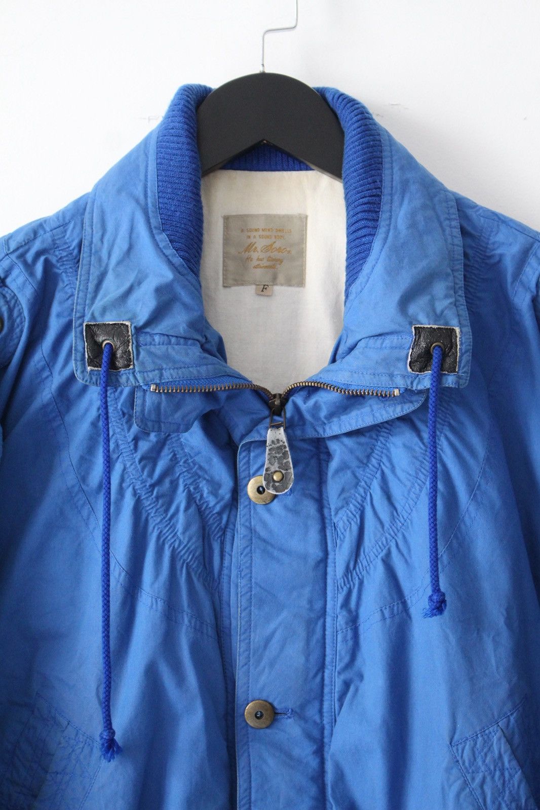 Vintage 1980S MR JORO BLUE ICE WIND UTILITY BOMBER JACKET Size US XL / EU 56 / 4 - 4 Thumbnail