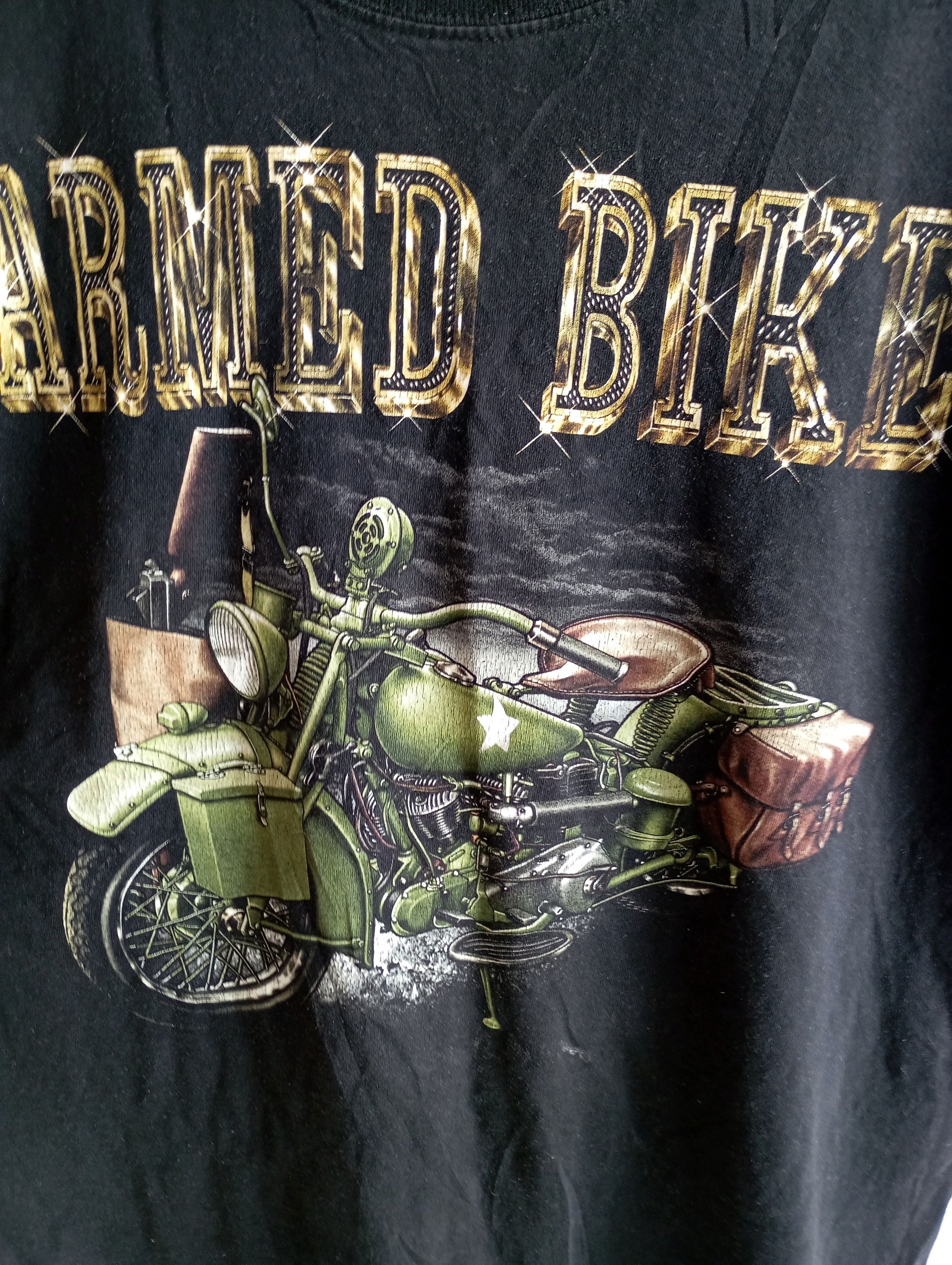 Vintage Rock Chang Biker Motorcycle Single Stitch T-shirt Size US L / EU 52-54 / 3 - 7 Thumbnail