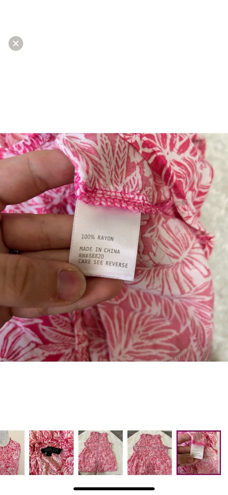 Rachel Zoe Rachel Zoe large floral sleeveless blouse Size L / US 10 / IT 46 - 5 Thumbnail