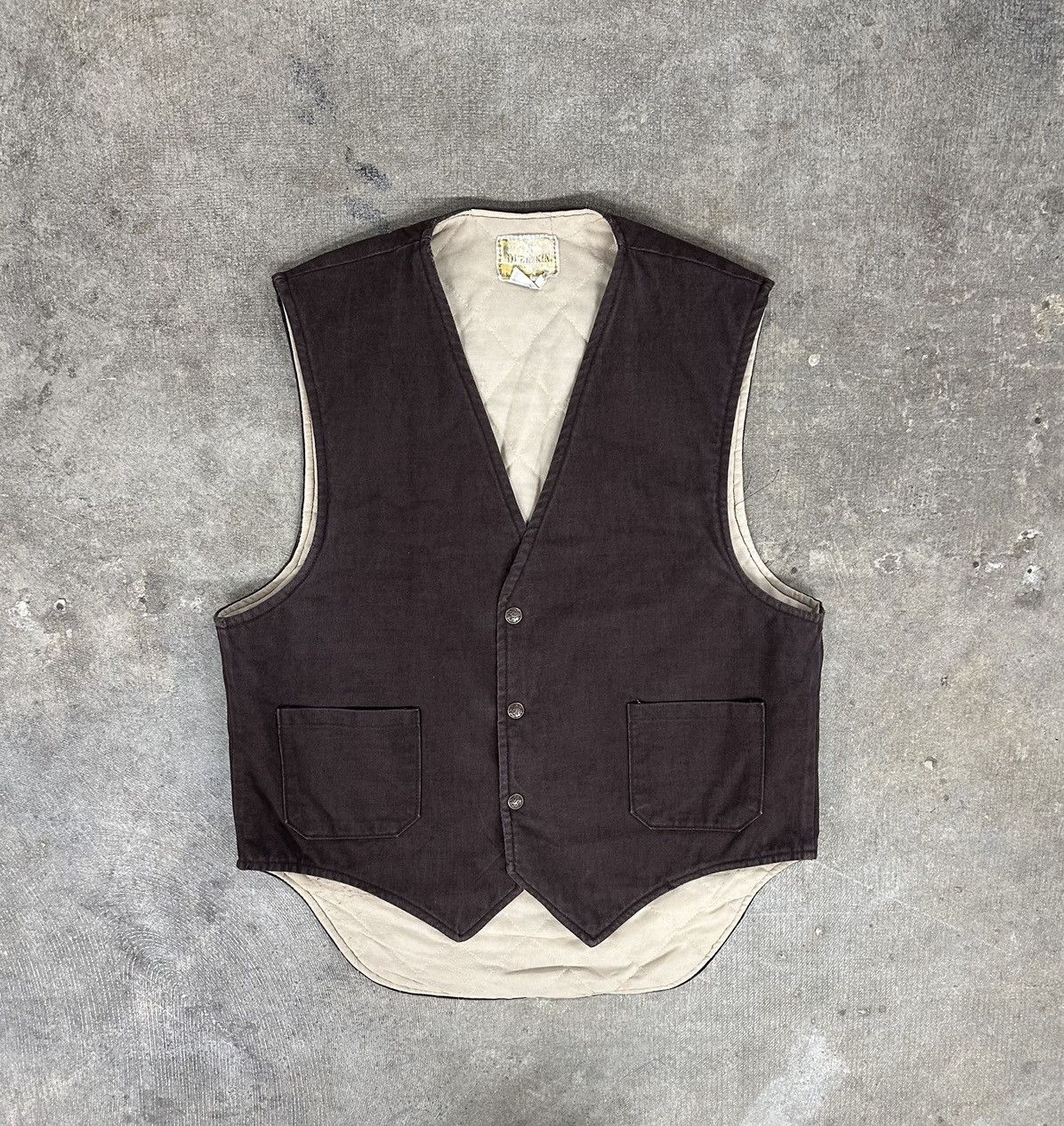 Vintage Vintage 80s Deerskin Brand Sportsman Button Up Vest Size US L / EU 52-54 / 3 - 1 Thumbnail