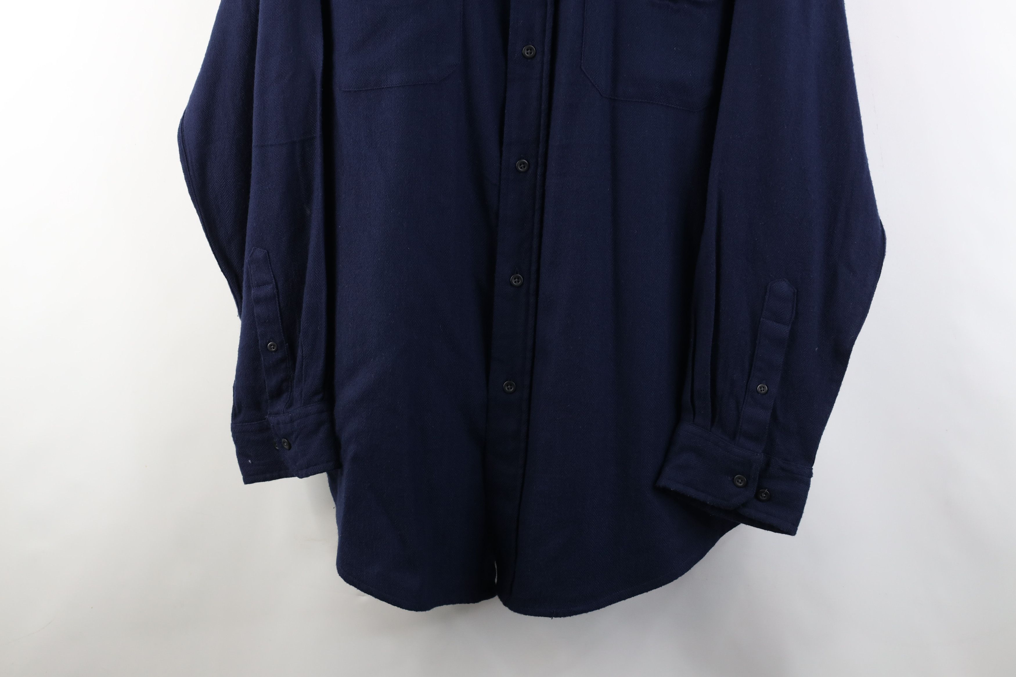 Vintage Vintage 90s Streetwear Flannel Collared Button Shirt Size US XL / EU 56 / 4 - 3 Thumbnail