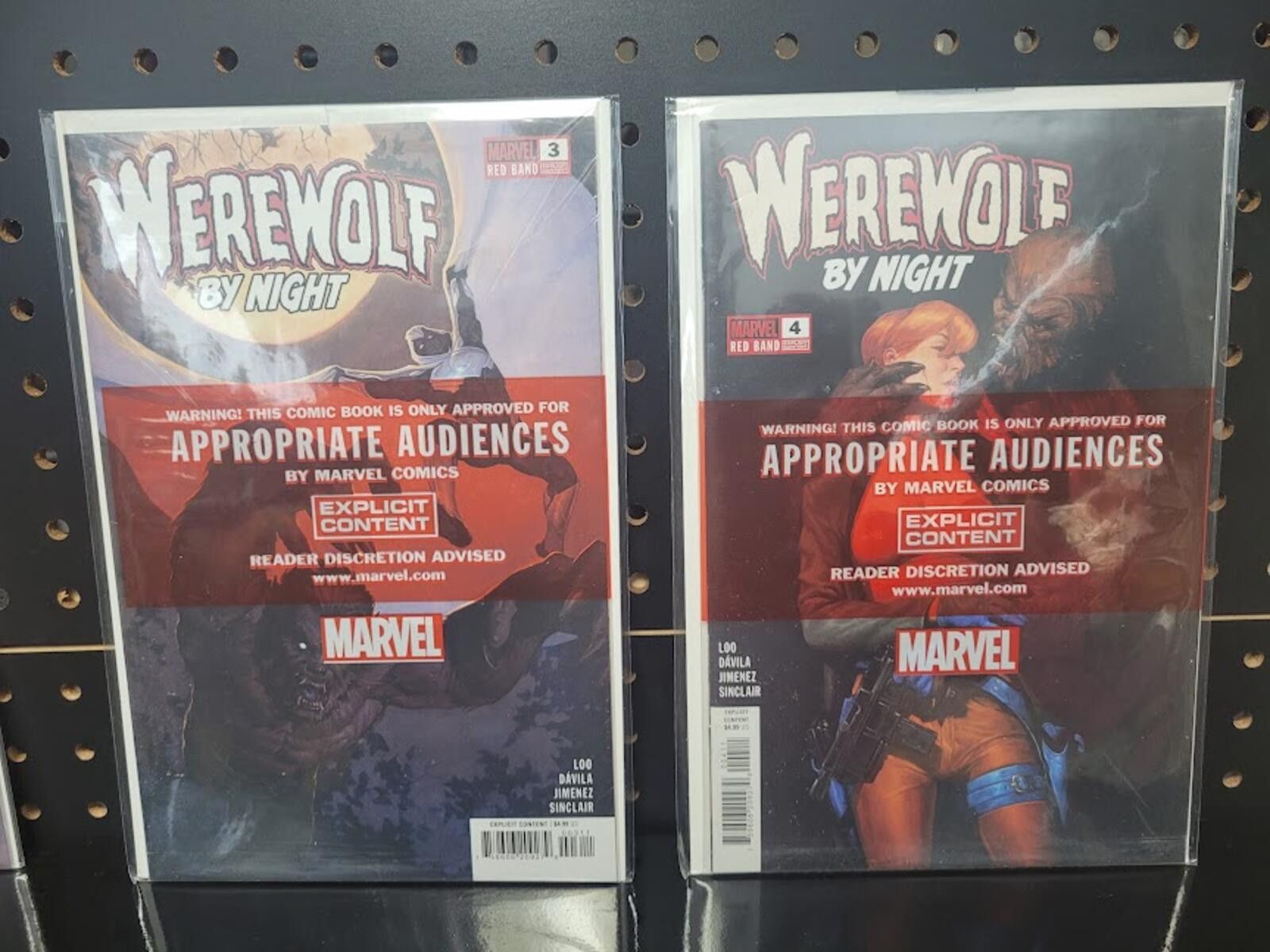 Marvel Comics Marvel Werewolf by Night Red Band NM Sealed 1-9 Size ONE SIZE - 5 Thumbnail