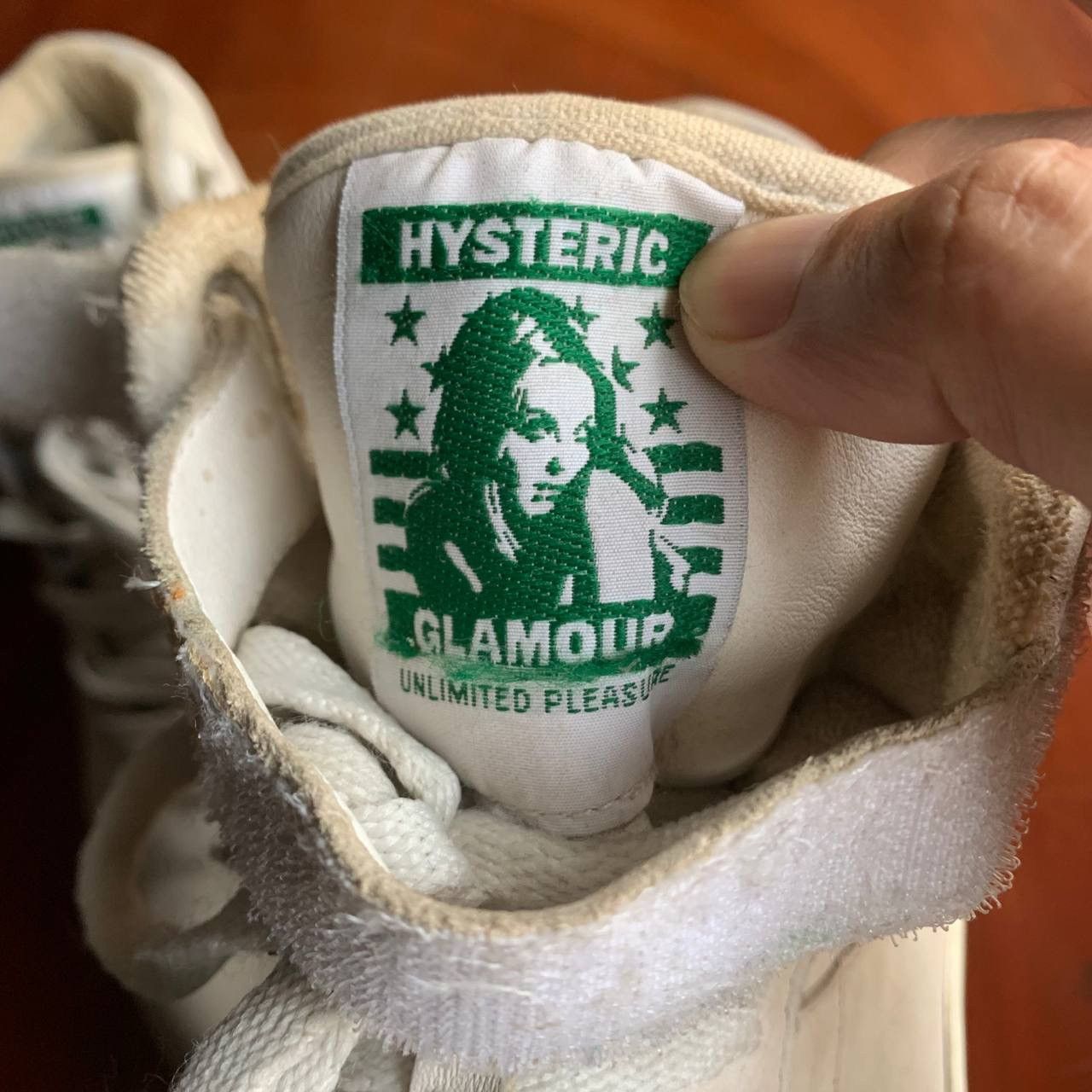 Hysteric Glamour Hysteric Glamour High Cut White Sneakers Size US 9 / EU 42 - 7 Thumbnail