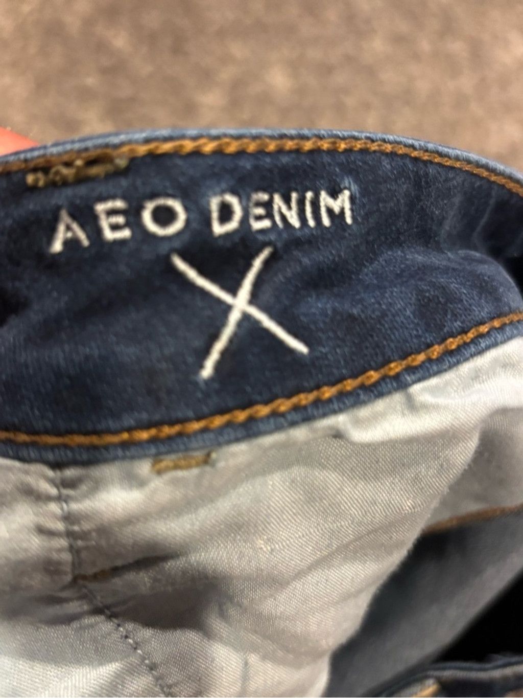 American Eagle Outfitters Women's American Eagle Super Low Jegging Jeans Size 26" / US 2 / IT 38 - 4 Thumbnail