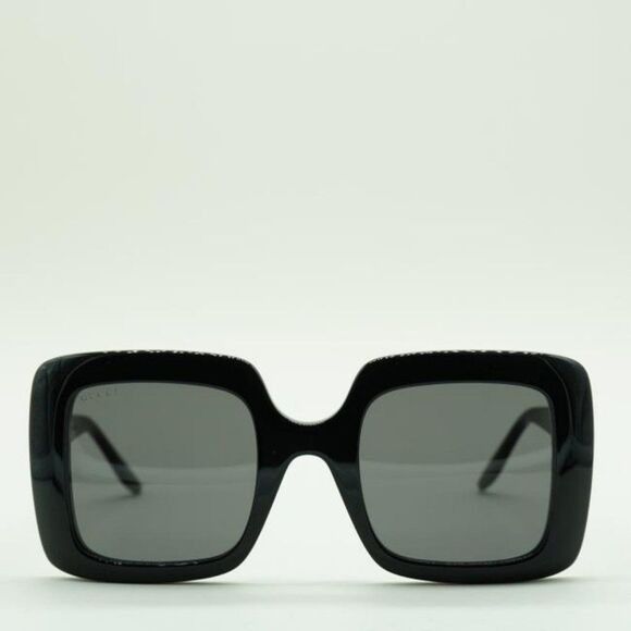 Gucci NEW GUCCI GG0896S 001 BLACK GREY SQUARE SUNGLASSES Size ONE SIZE - 2 Thumbnail