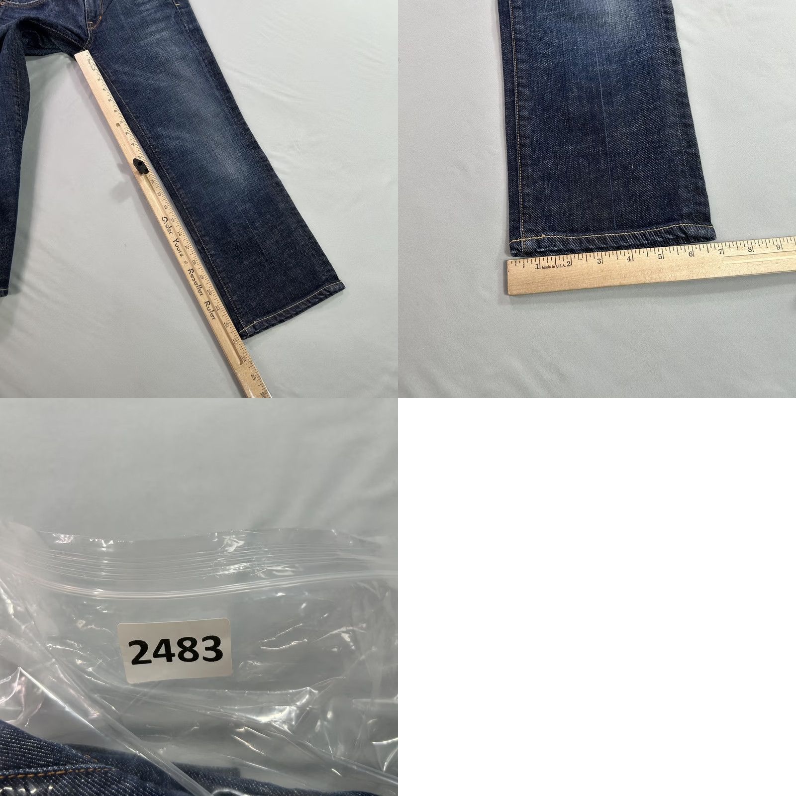 Citizens Of Humanity VINTAGE? No. Citizens of Humanity Jeans Womens 25 Kelly 063 Low Waist Cropped Stretch Denim Blue Size 42" / US 20 - 9 Thumbnail