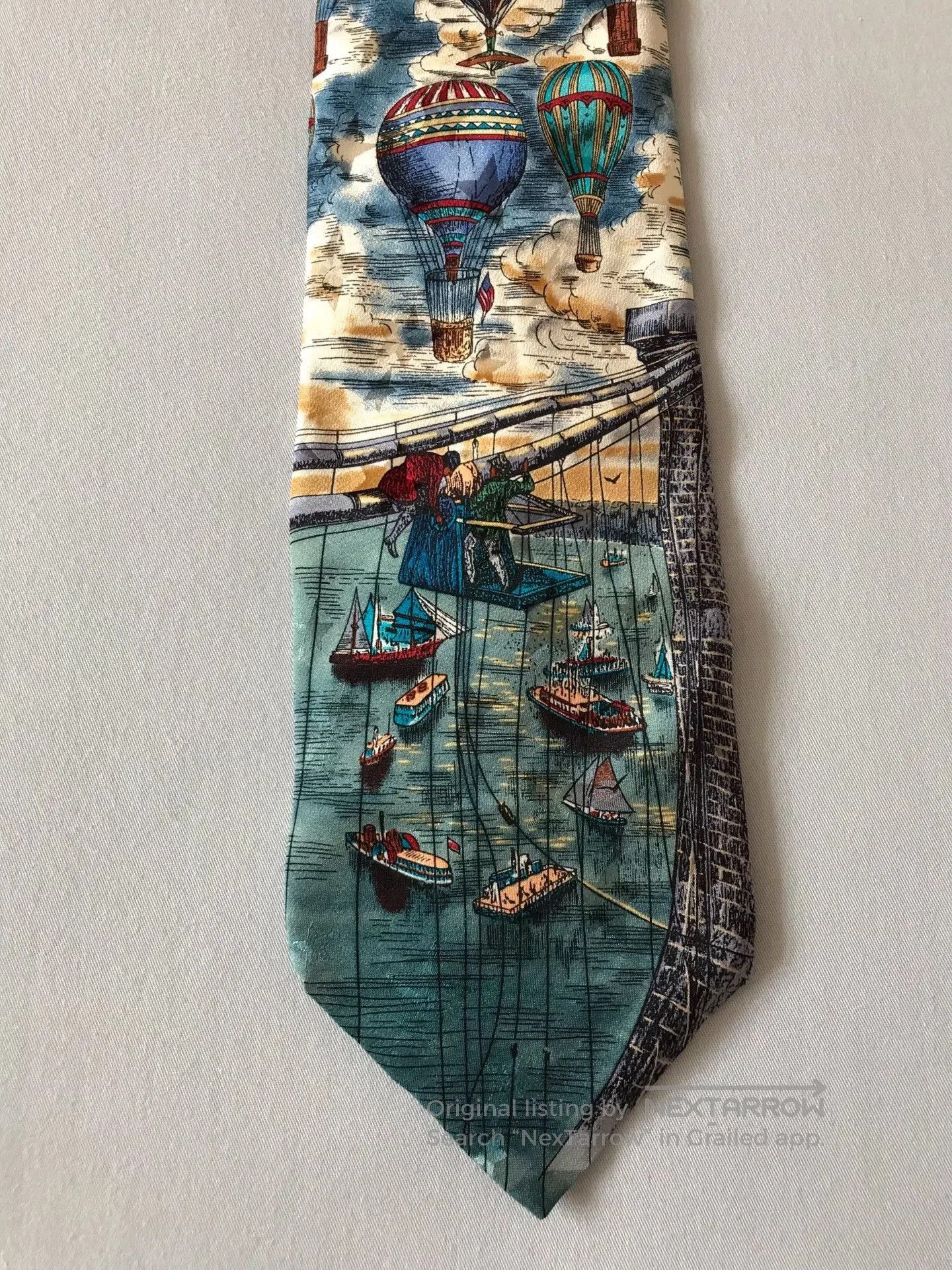 Vintage Vintage American Tango Silk Tie. Size ONE SIZE - 2 Thumbnail