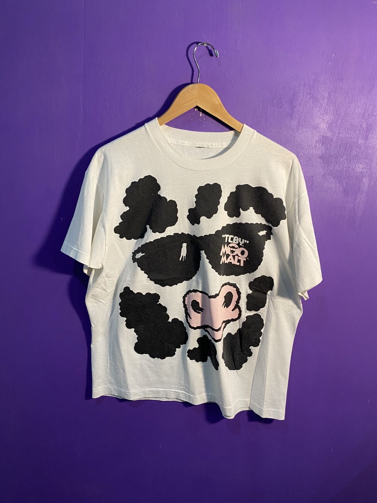 Other Vintage 90s Moo malt food promo t-shirt Size US L / EU 52-54 / 3 - 1 Thumbnail