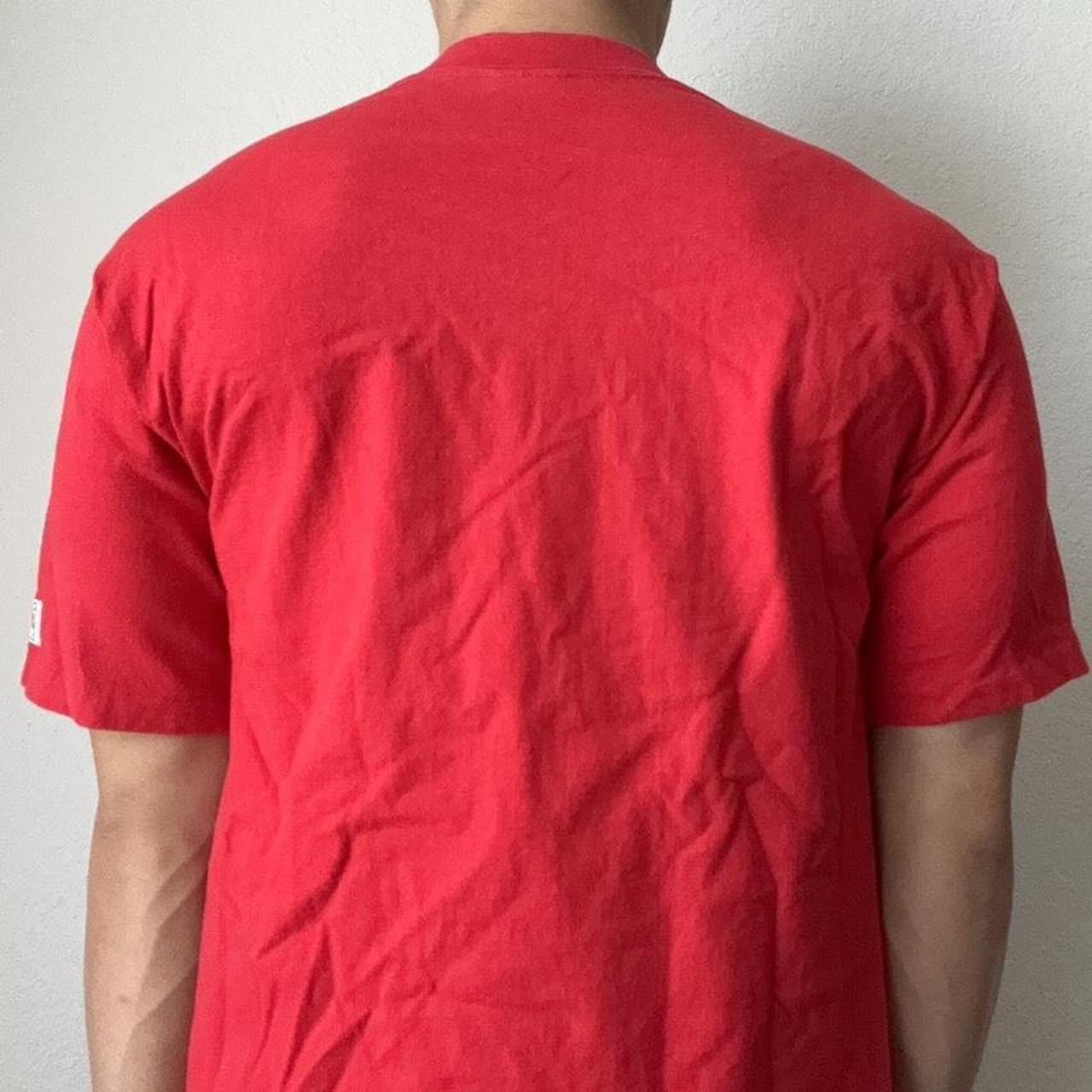 Nutmeg × Vintage Vintage 1990s Nutmeg Ohio State Buckeyes Graphics Red Tee Size US L / EU 52-54 / 3 - 2 Thumbnail