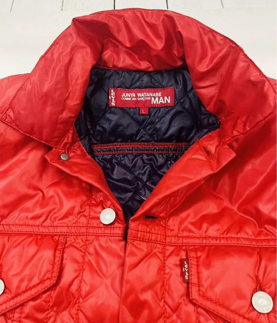 Comme des Garcons × Junya Watanabe Type 3 Quilted Trucker Jacket Size US L / EU 52-54 / 3 - 5 Thumbnail