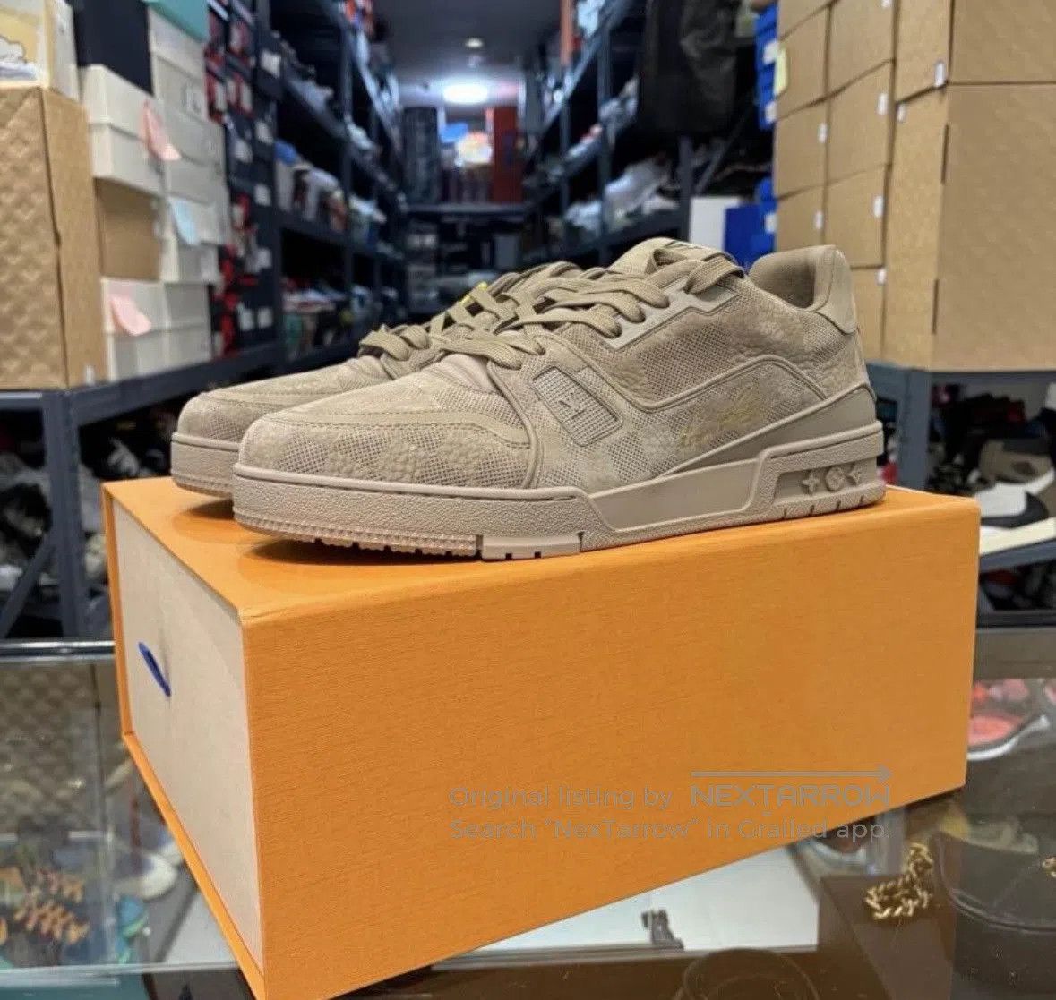 Louis Vuitton Louis Vuitton Trainer Sneakers Size 9.5 wxx. Size US 9.5 / EU 42-43 - 1 Thumbnail