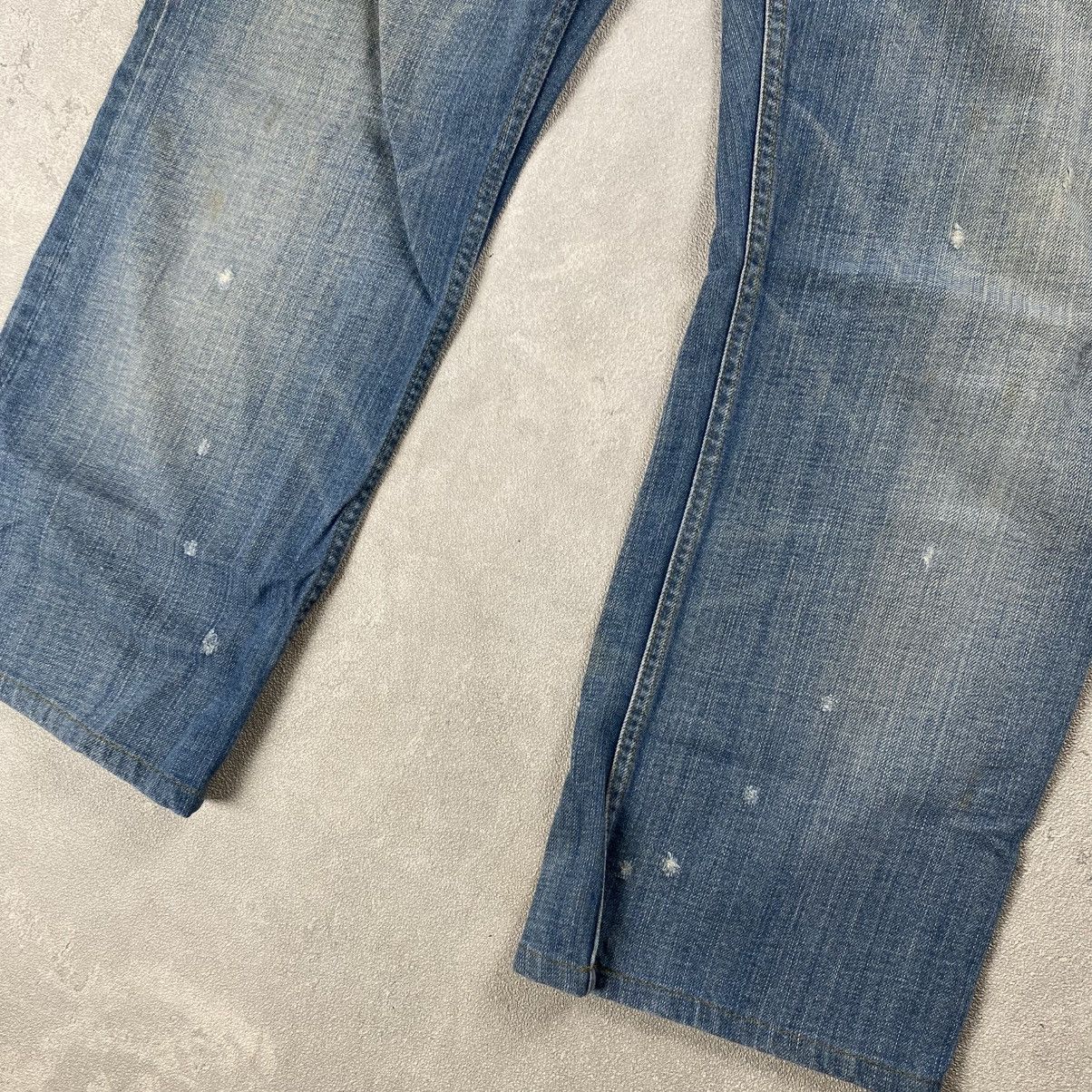 Gucci Vintage GUCCI Distressed Denim Jeans Size US 35 - 2 Thumbnail