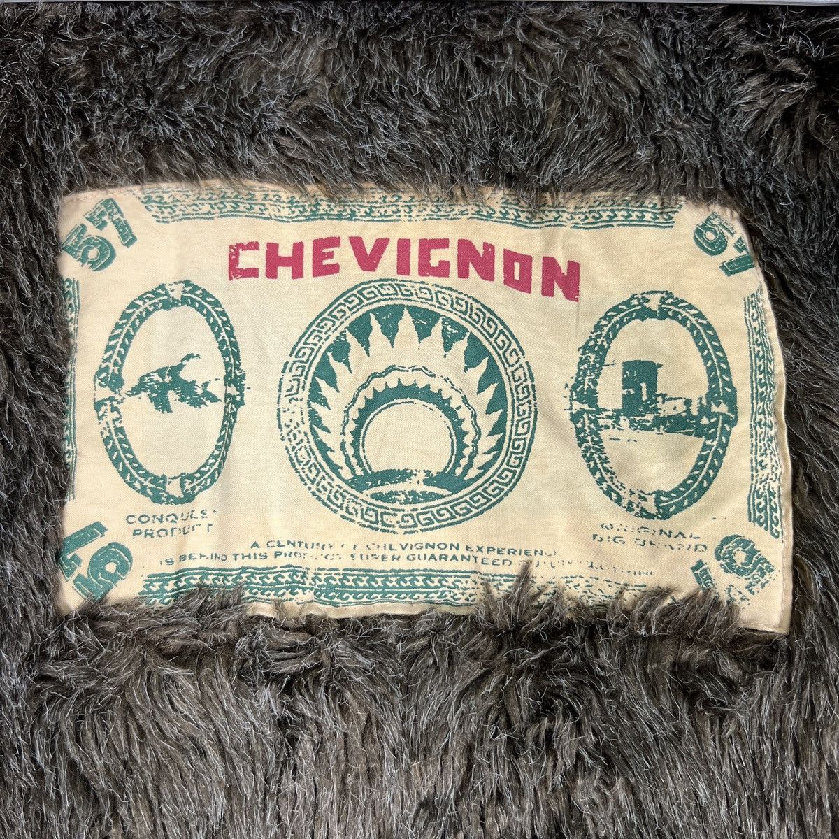 Chevignon 🔥 ARCHIVES CHEVIGNON FUR LINING RIDER MOTO JACKET Size US L / EU 52-54 / 3 - 16 Thumbnail