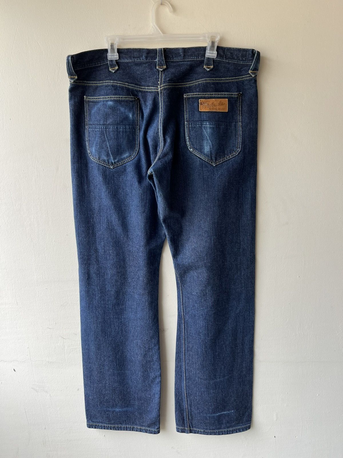 WEST RIDE West Ride Cycle Togs Japan Fade Blue Denim Selvedge Jeans Size US 38 / EU 54 - 3 Thumbnail