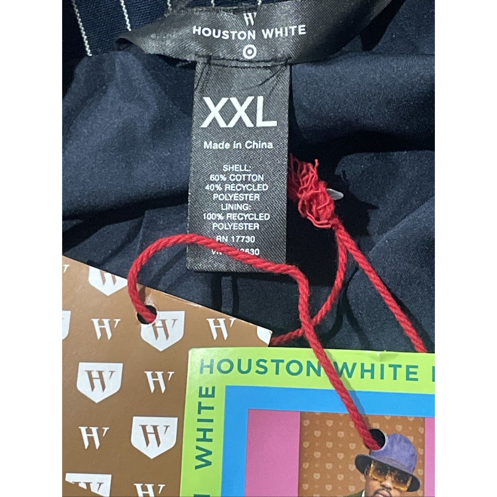 Target Basics Houston White Adult Navy Pinstripe Double-Breasted Blazer Size 54R - 4 Thumbnail