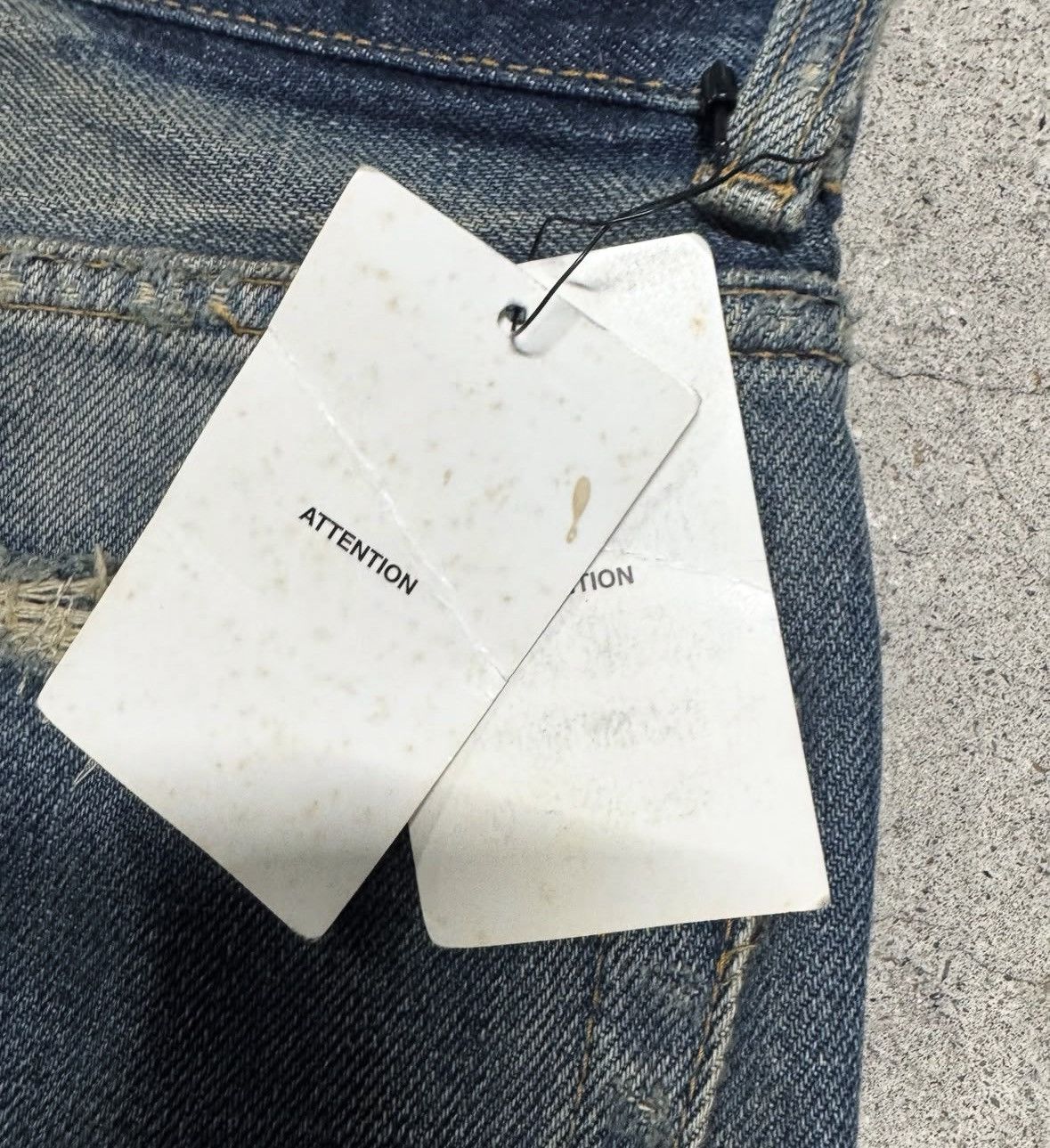 Undercover undercover aw04 68 denim red yarn Size US 30 / EU 46 - 7 Thumbnail