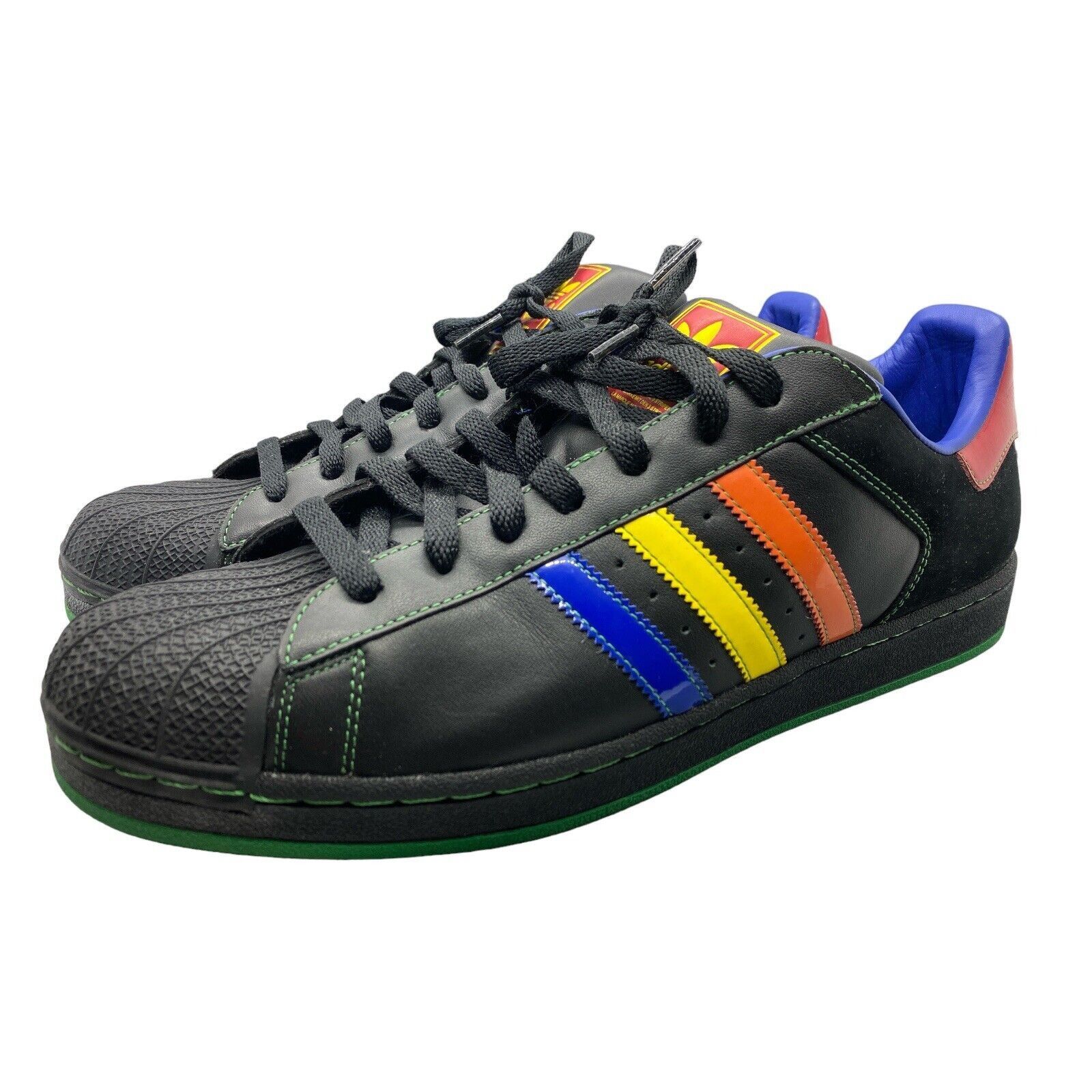 Adidas ADIDAS Original Superstar 2 II CB Black Shell Mens Sneakers Size US 13 / EU 46 - 4 Thumbnail