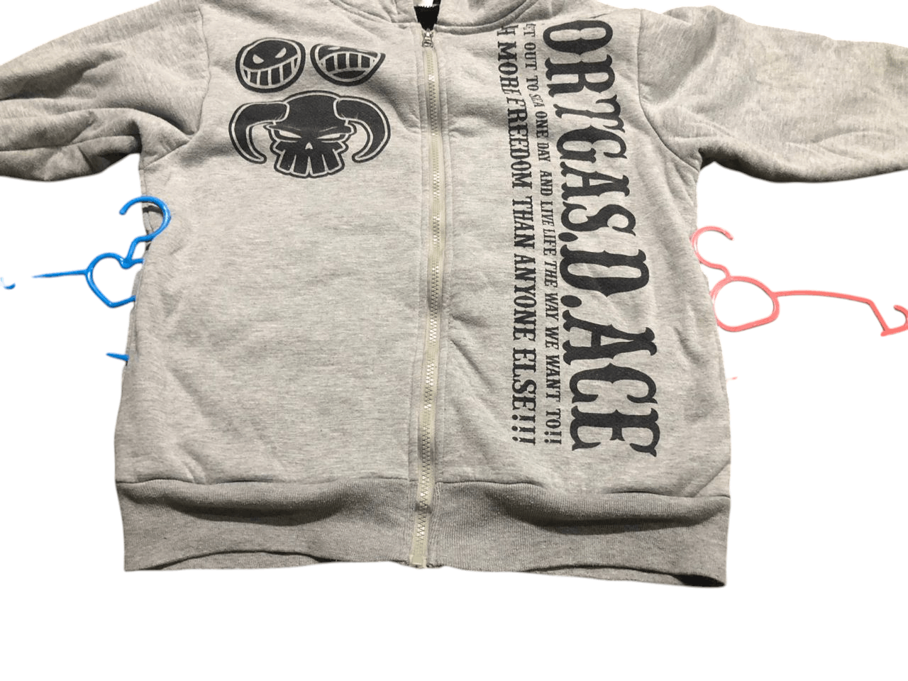 One Piece One Piece Over Print Hoodie Zipper Sherpa Lining Size US M / EU 48-50 / 2 - 4 Thumbnail