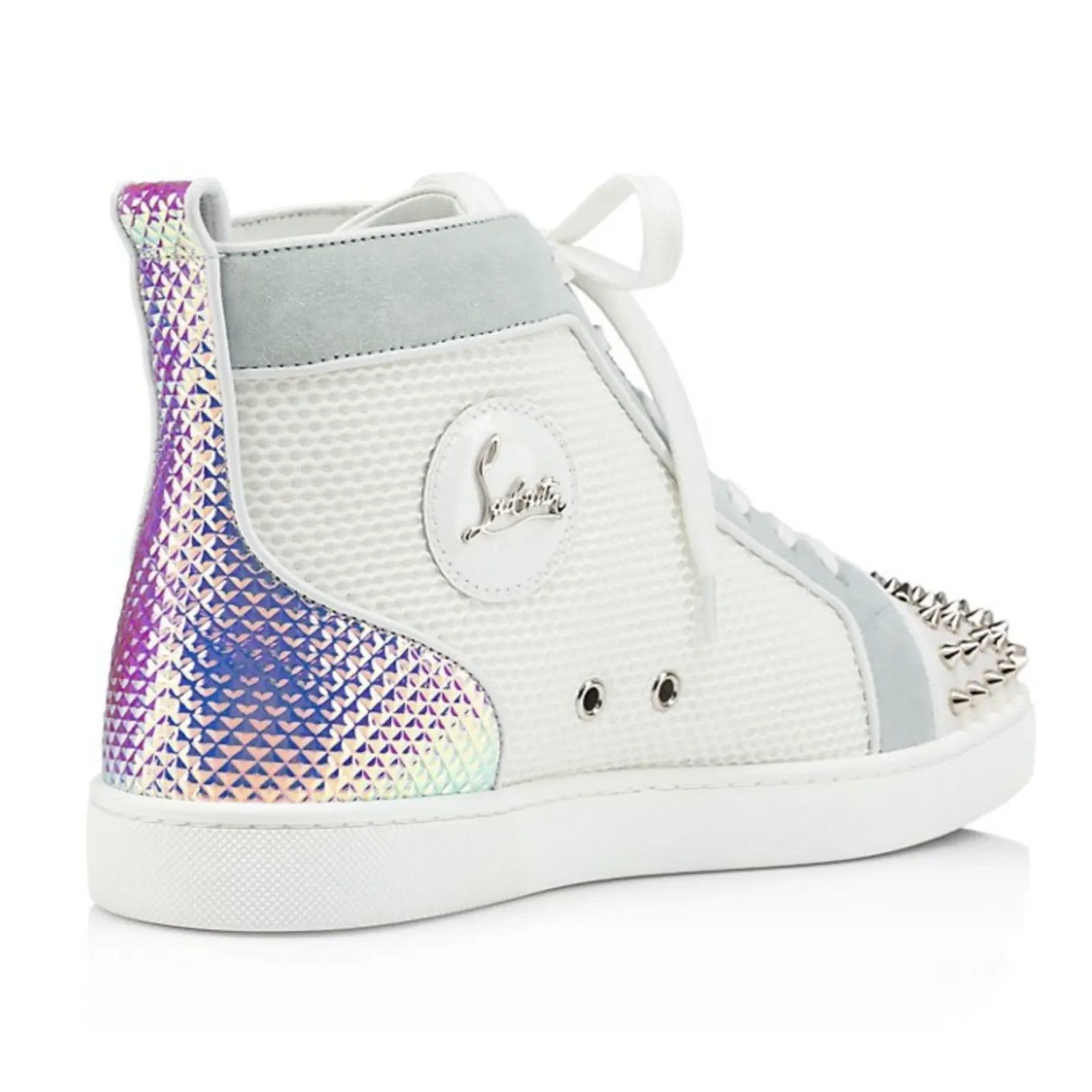 Christian Louboutin Christian Louboutin Lou Spikes Orlato Flat High Top Sneaker Size US 9.5 / EU 42-43 - 7 Thumbnail
