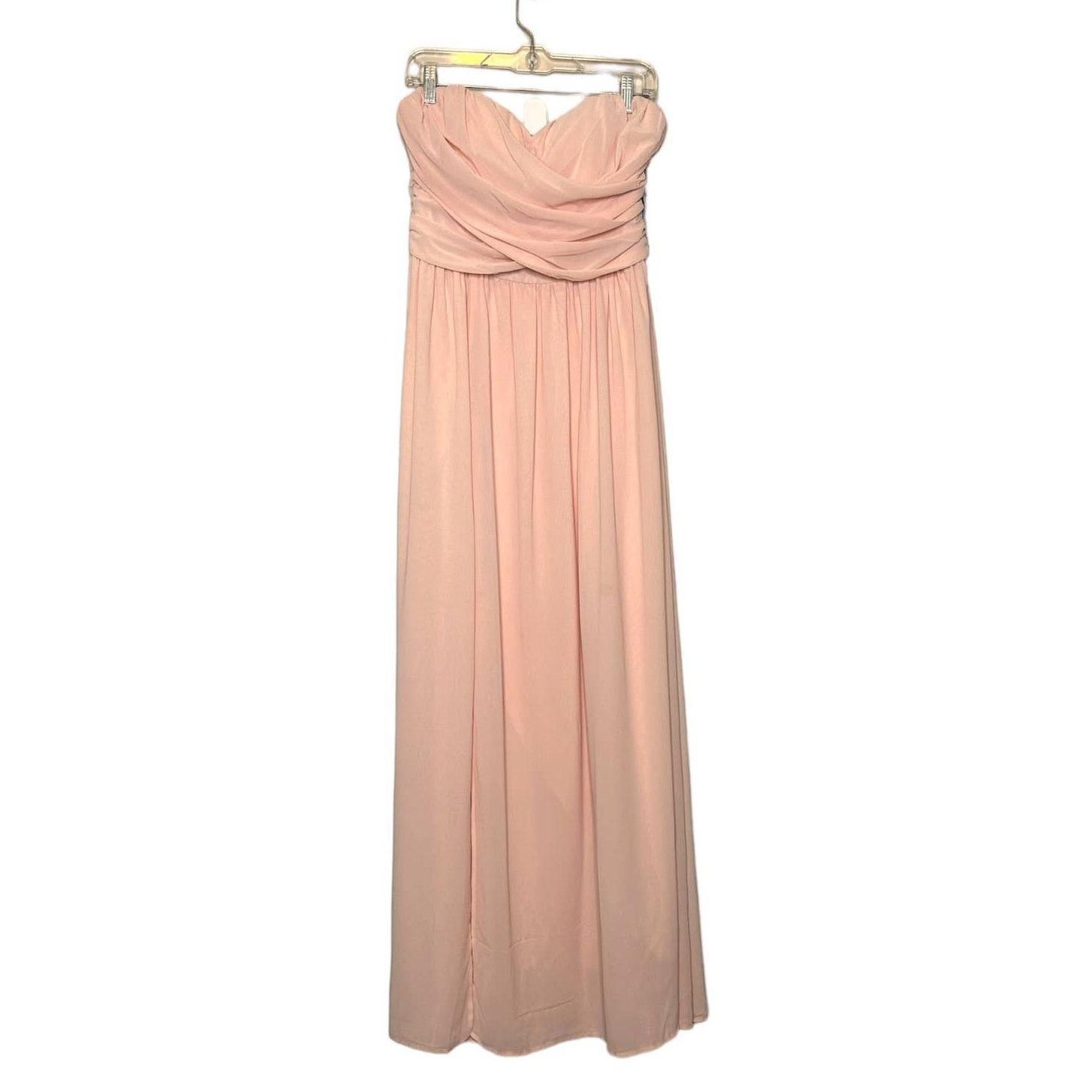Lululemon Lulu's Moonlight Serenade Pink Strapless Maxi Dress size XL Size XL / US 12-14 / IT 48-50 - 7 Thumbnail