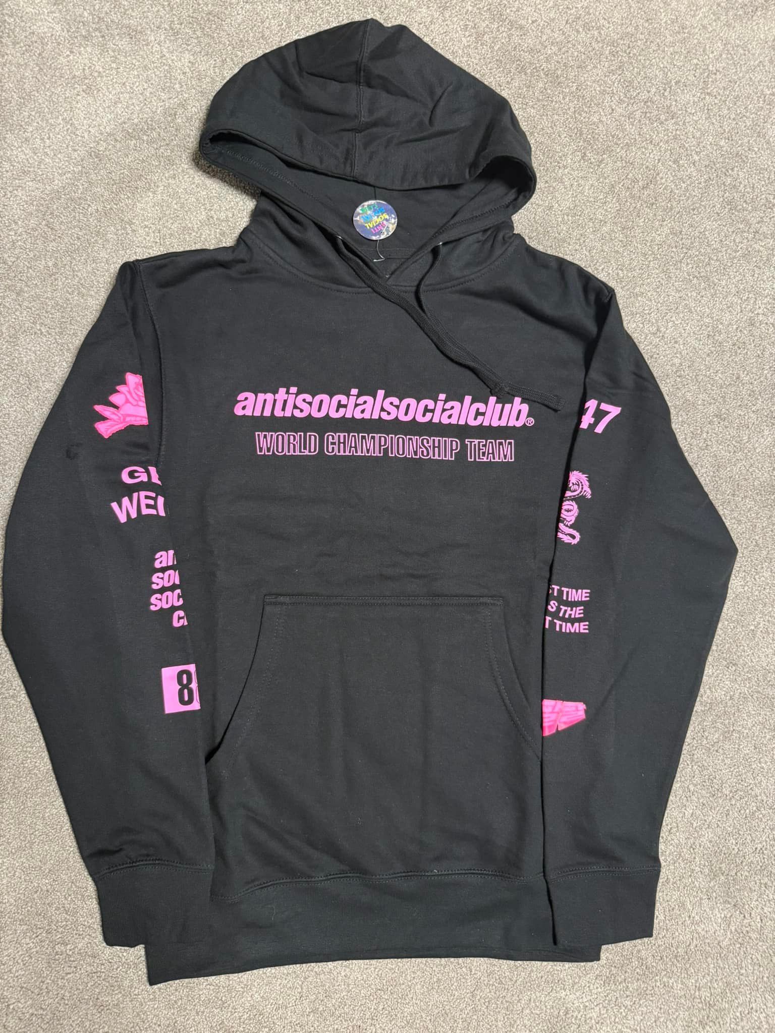 Anti Social Social Club Anti social social club world championship team hoodie - S Size US S / EU 44-46 / 1 - 1 Thumbnail
