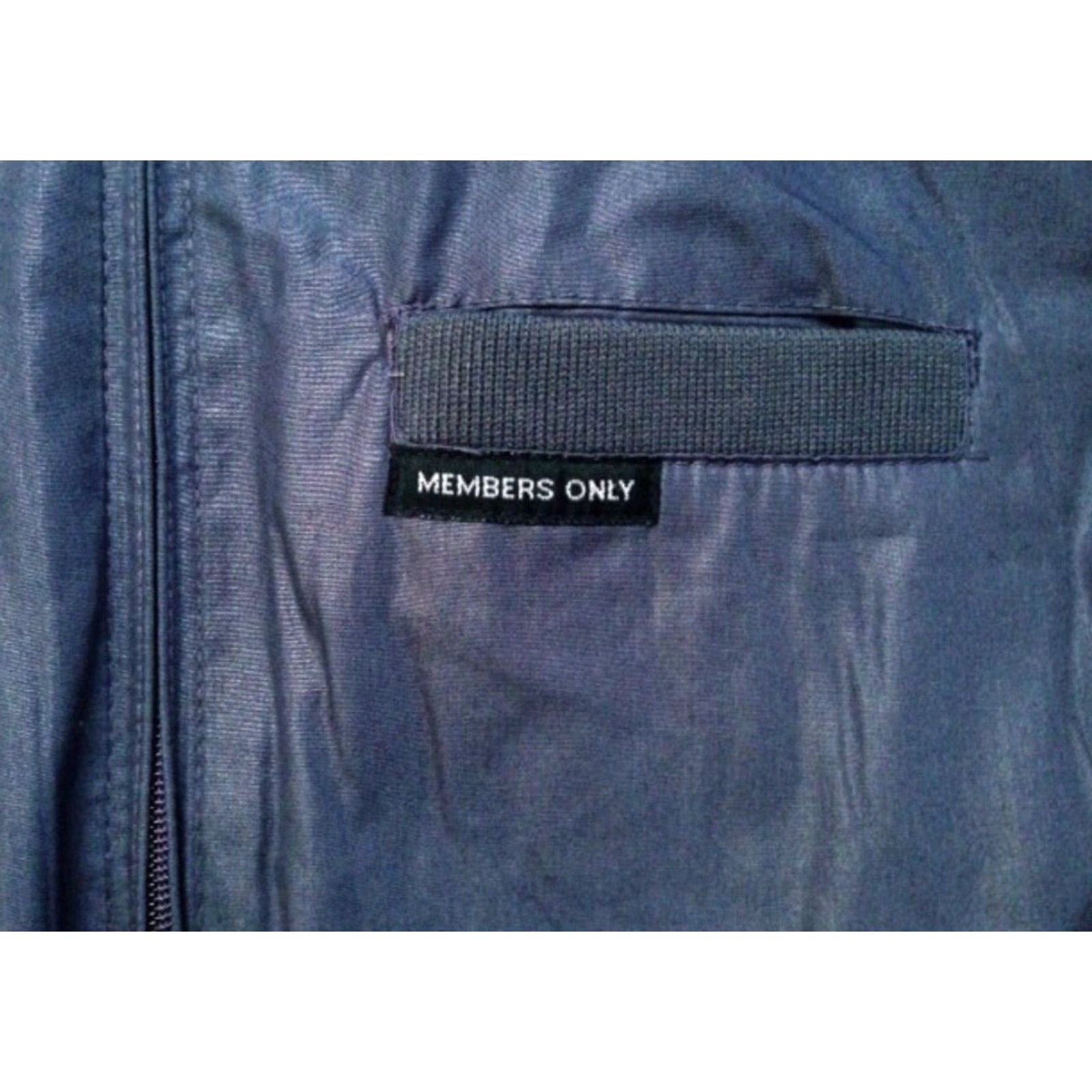 Members Only VINTAGE Members Only Jacket Mens 80s Biker Purple 36 Front Pockets Full Zip 24.5" Long 25" Across 26.5" Arms Size US XXS / EU 40 - 5 Thumbnail