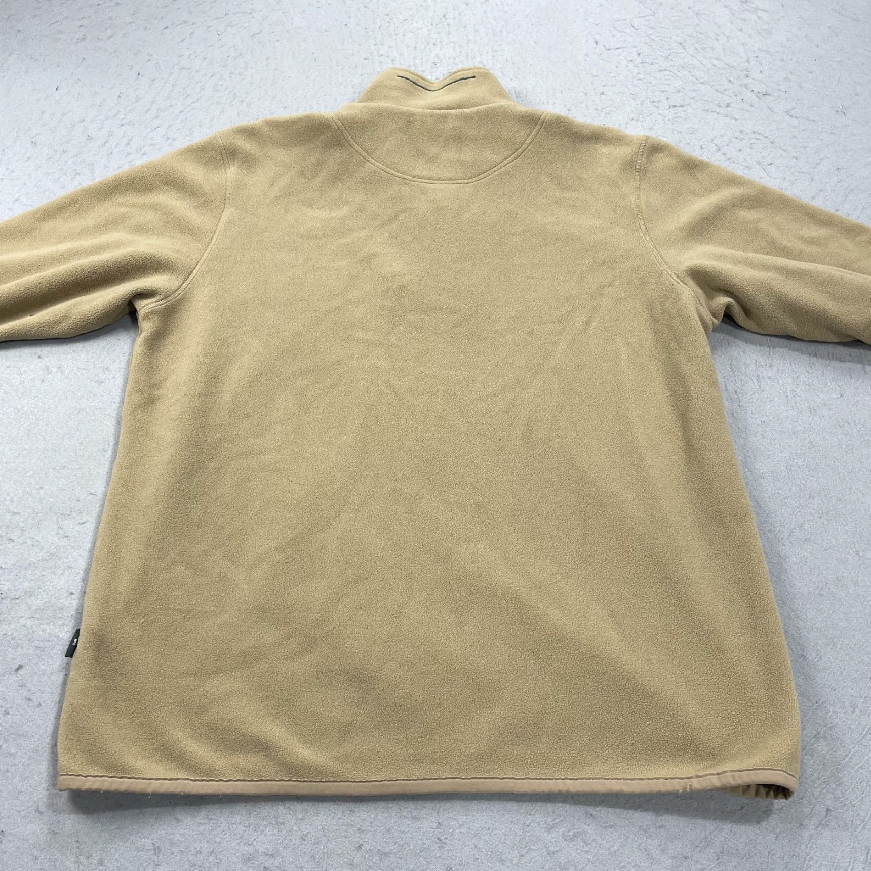 Hugo Boss HUGO BOSS Jacket Mens L Brown 1/4 Zip Fleece Bomber Logo Shirt? Size US L / EU 52-54 / 3 - 6 Thumbnail