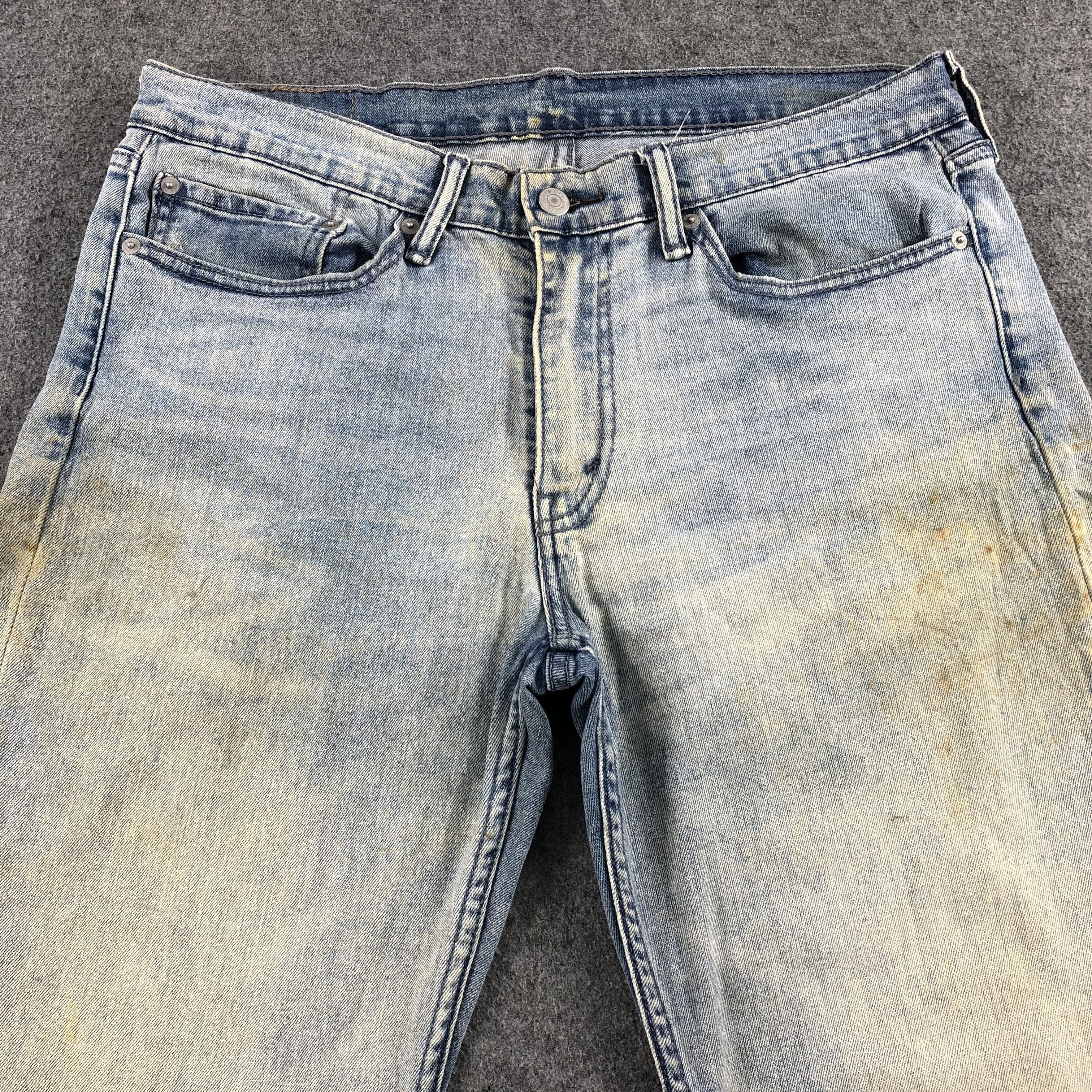 Levi's Vintage Light Wash Levis 514 Jeans-J1717 Size US 36 / EU 52 - 3 Thumbnail