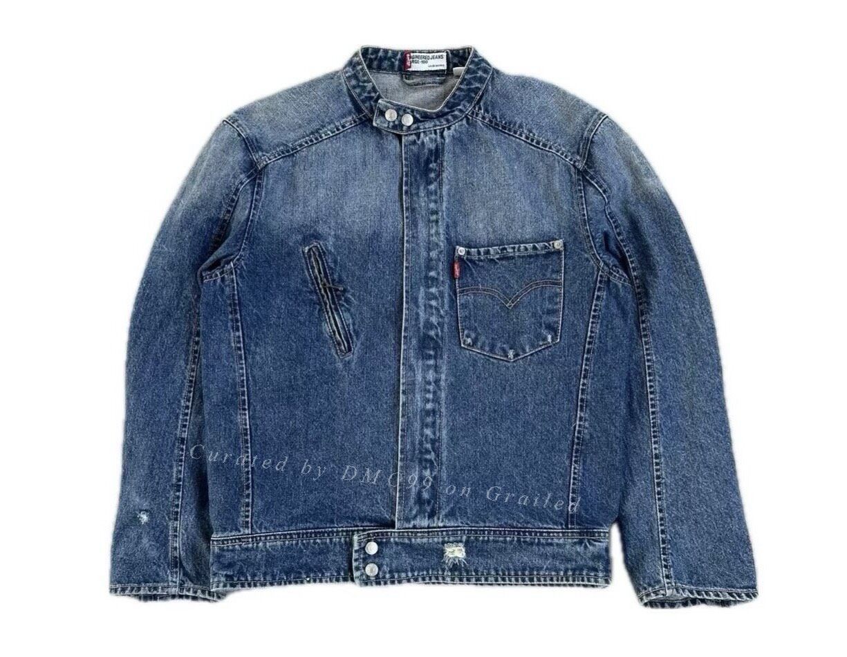 Levi's Vintage 2000s Levi's Engineered Denim Jacket Size US M / EU 48-50 / 2 - 1 Thumbnail