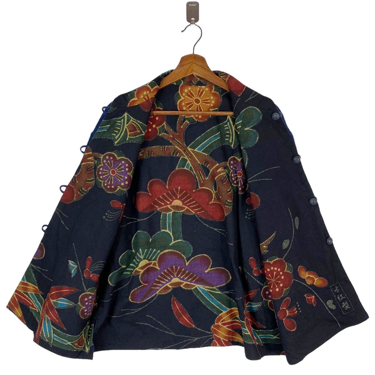 Blue Blue Japan × Indigo Vintage Indigo Japanese Reversible Chinese Style Jacket Size US M / EU 48-50 / 2 - 5 Thumbnail