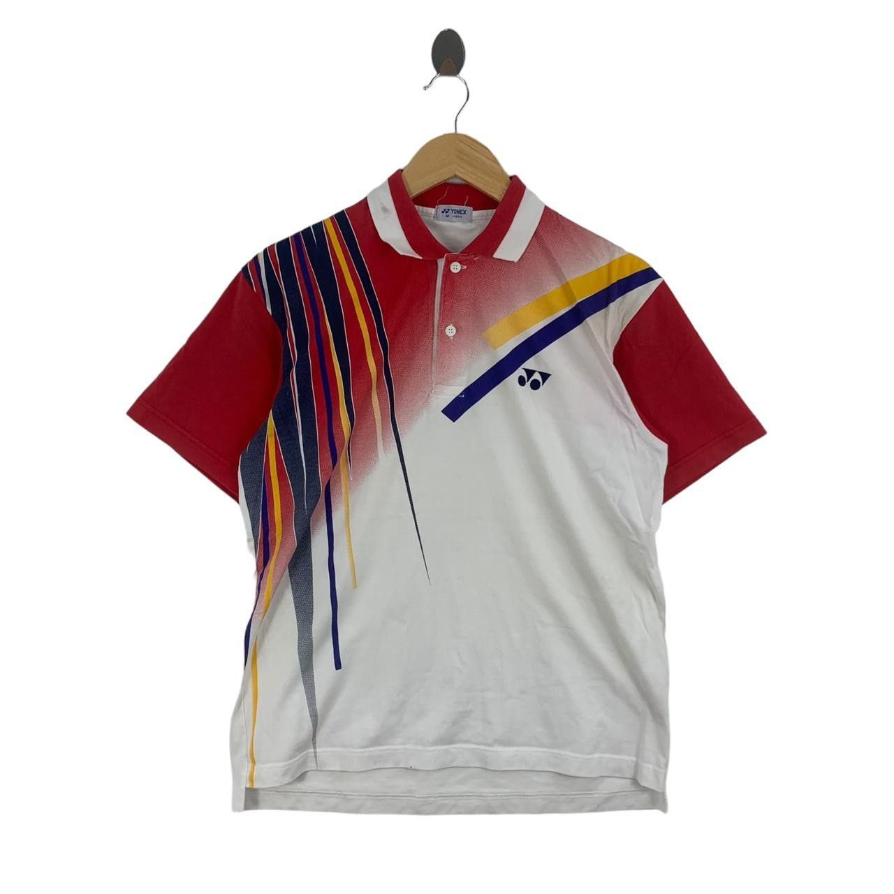 Vintage Vintage 90’ YONEX JAPAN JASPO Badminton Polo Tee Shirt Top Size US M / EU 48-50 / 2 - 1 Thumbnail