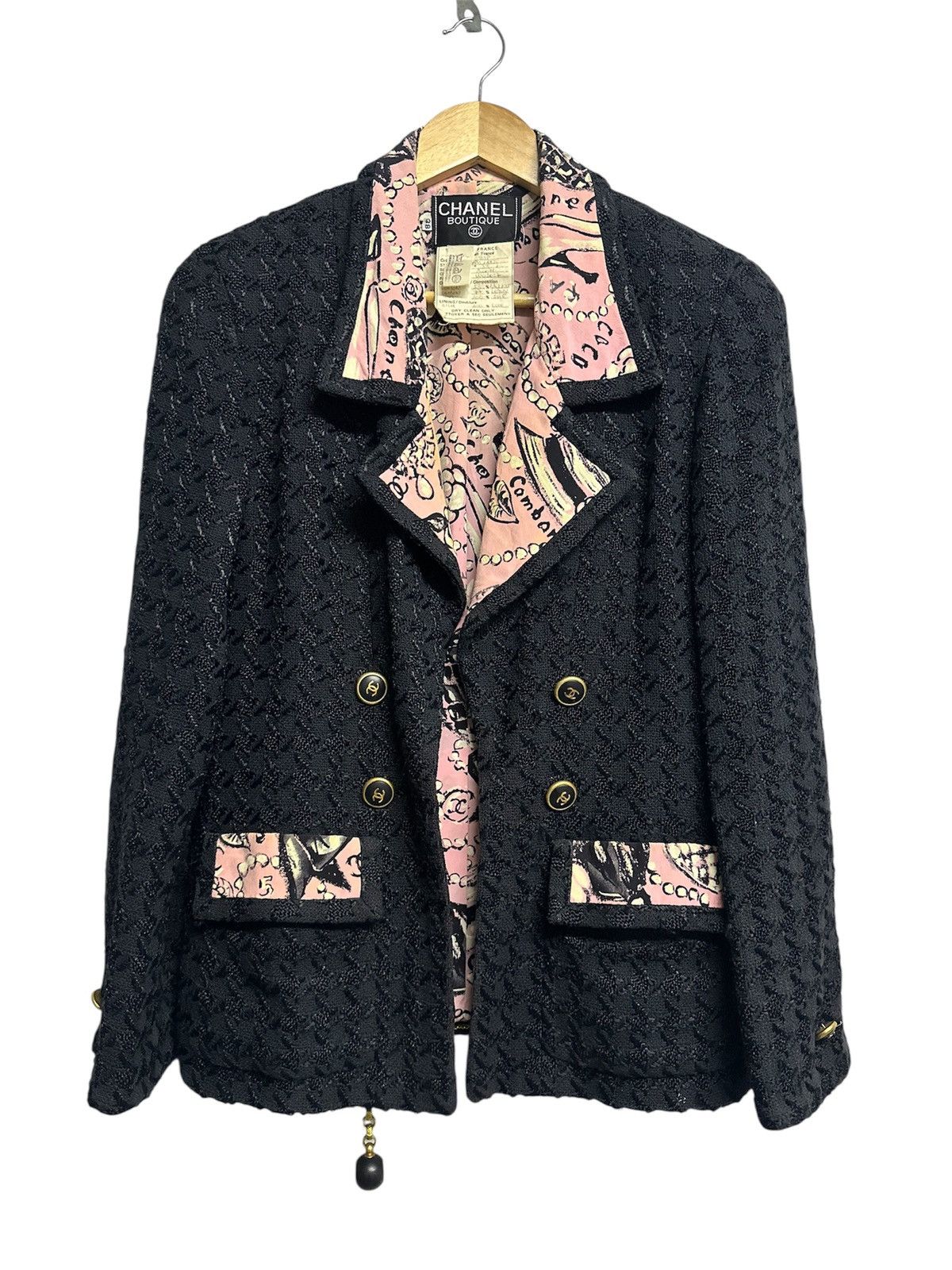 Chanel CHANEL RUNWAY 1993 JACKET Size S / US 4 / IT 40 - 1 Thumbnail
