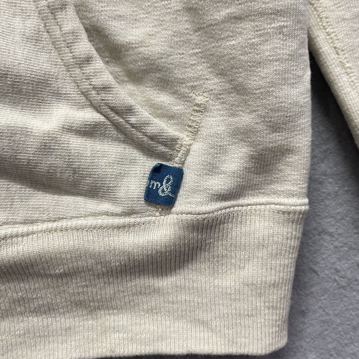 45rpm Vintage 45rpm Beige Full Zip Hoodie Made in Japan Size US S / EU 44-46 / 1 - 3 Thumbnail