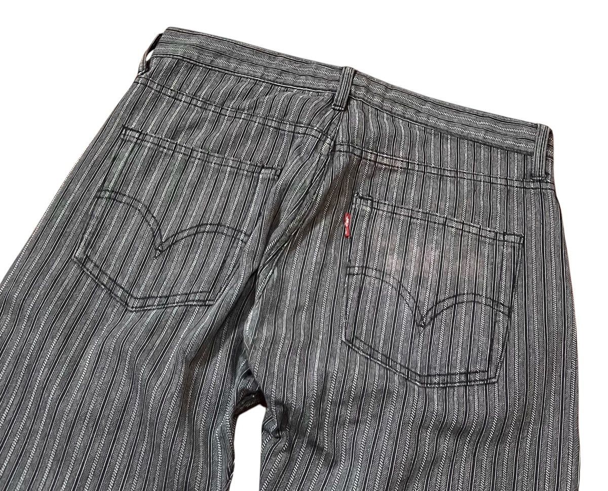 Comme des Garcons Junya watanabe cdg man x levi’s AD2005 striped denim jeans Size US 31 - 3 Thumbnail