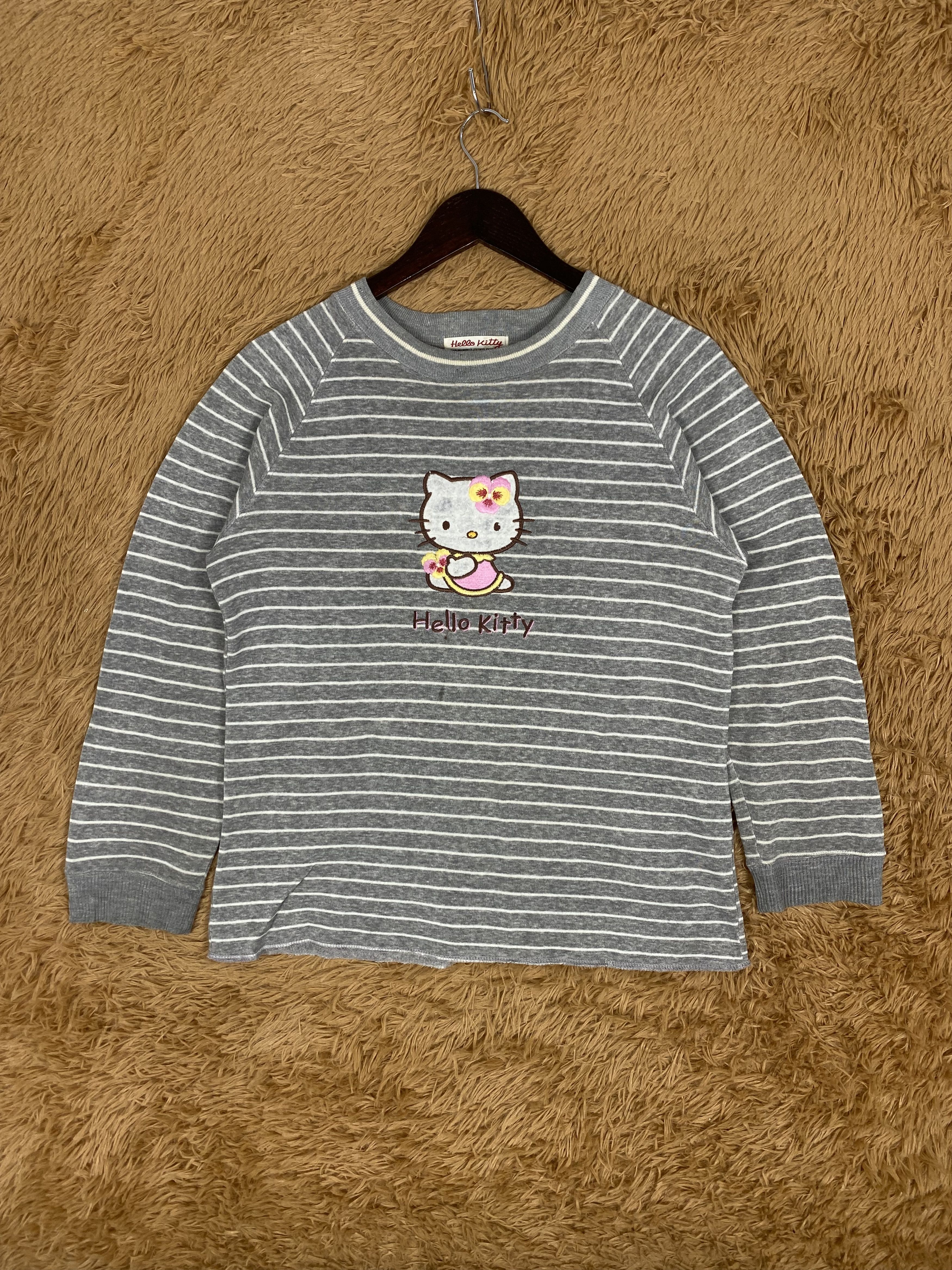 Anime × Cartoon Network × Vintage Vintage Hello Kitty Sweatshirts Size S / US 4 / IT 40 - 1 Thumbnail