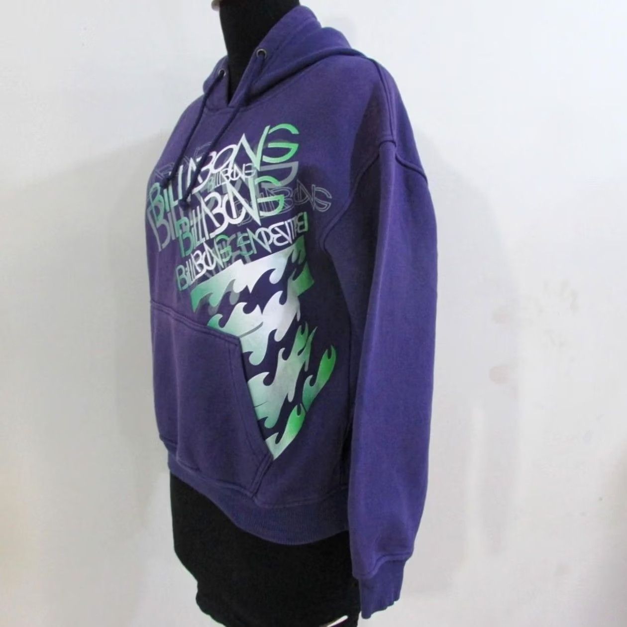 Billabong BILLA BONG Womens Vintage Hoodies Purple Chest Size 38/40 UK M Sku Y07153. Size M / US 6-8 / IT 42-44 - 4 Thumbnail