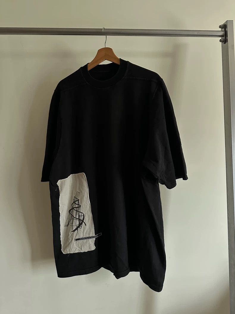 Rick Owens Rick Owens Patchwork printed short sleeve Size US M / EU 48-50 / 2 - 1 Thumbnail