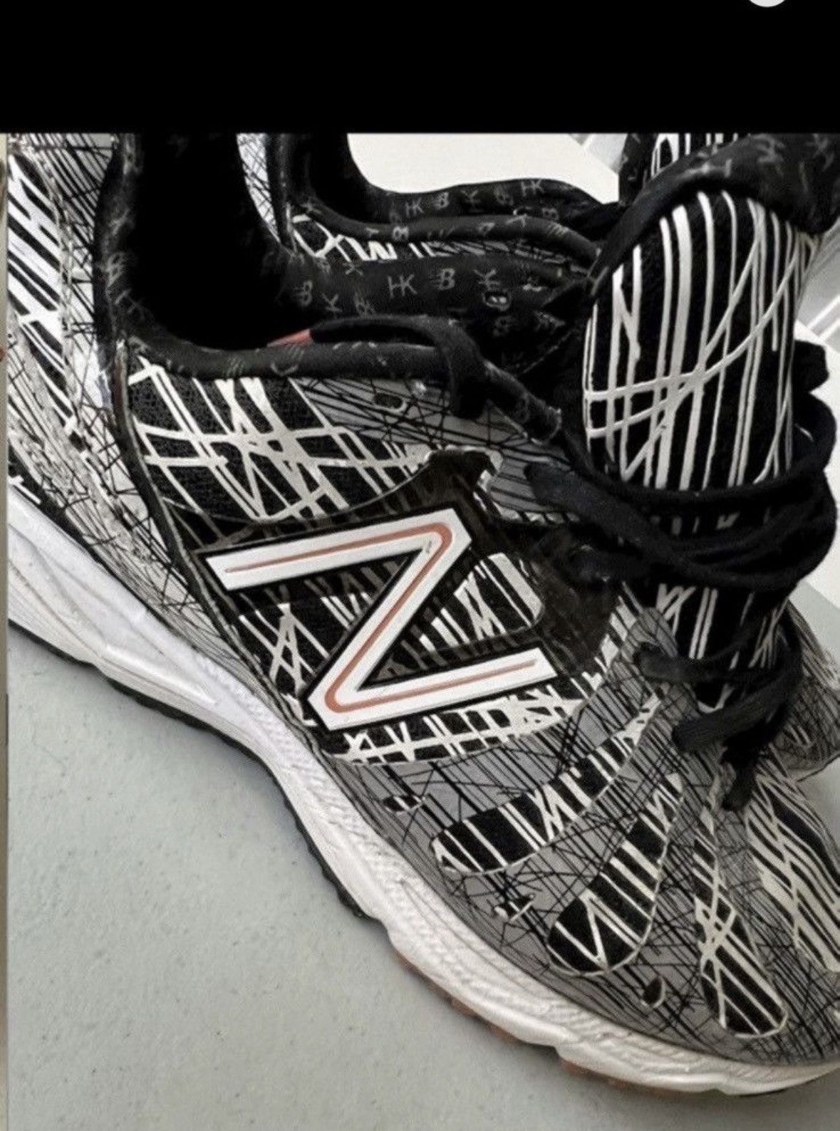 New Balance × Vintage ***FINAL DROP***RARE NEW BALANCE X HEIDI KLUME 890ALBLK 10 Size US 10 / EU 43 - 4 Thumbnail