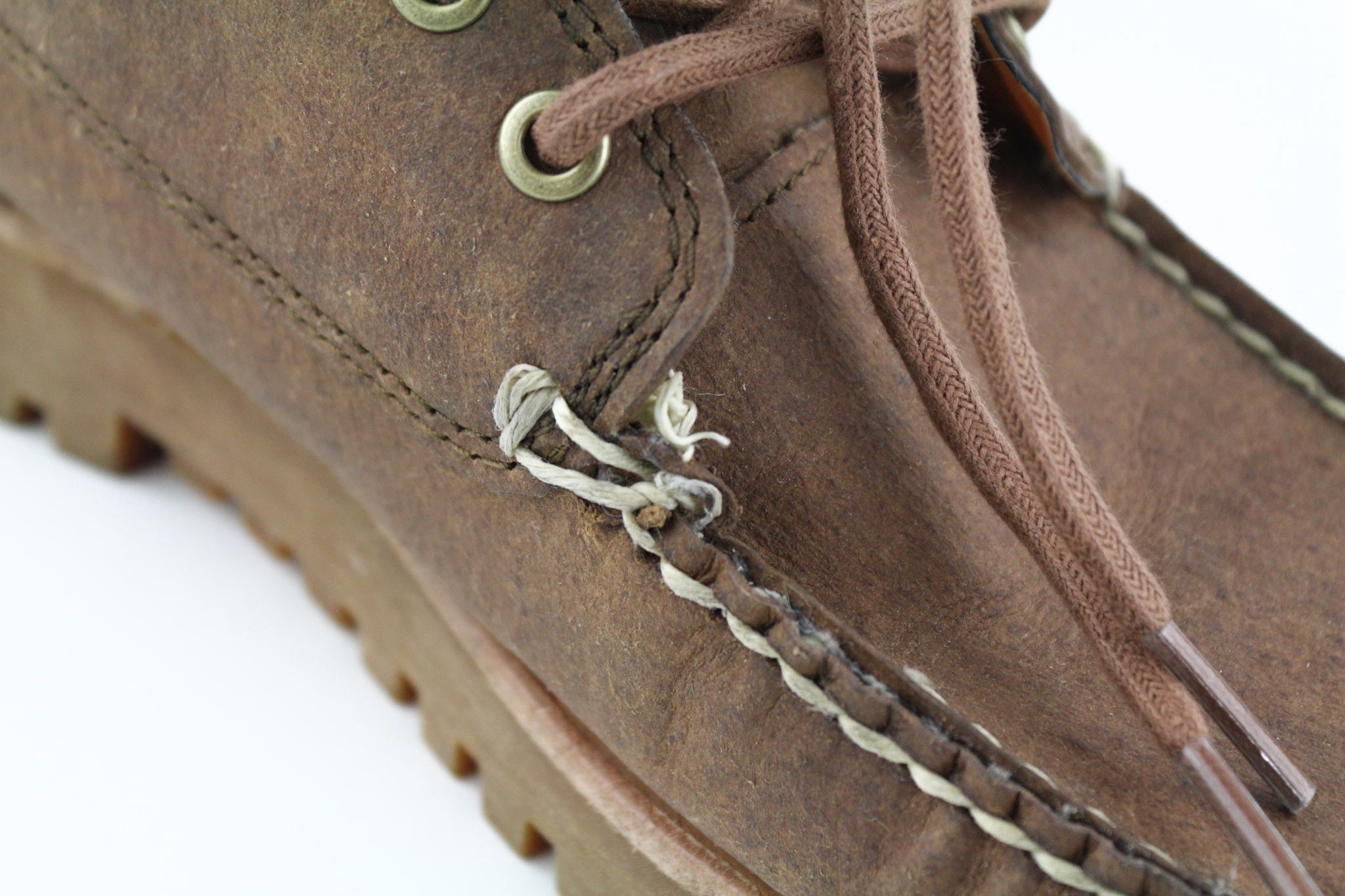 Timberland A2HB2 UK8 Brown Leather Almond ReBOTL 79837 Size US 8.5 / EU 41-42 - 12 Thumbnail